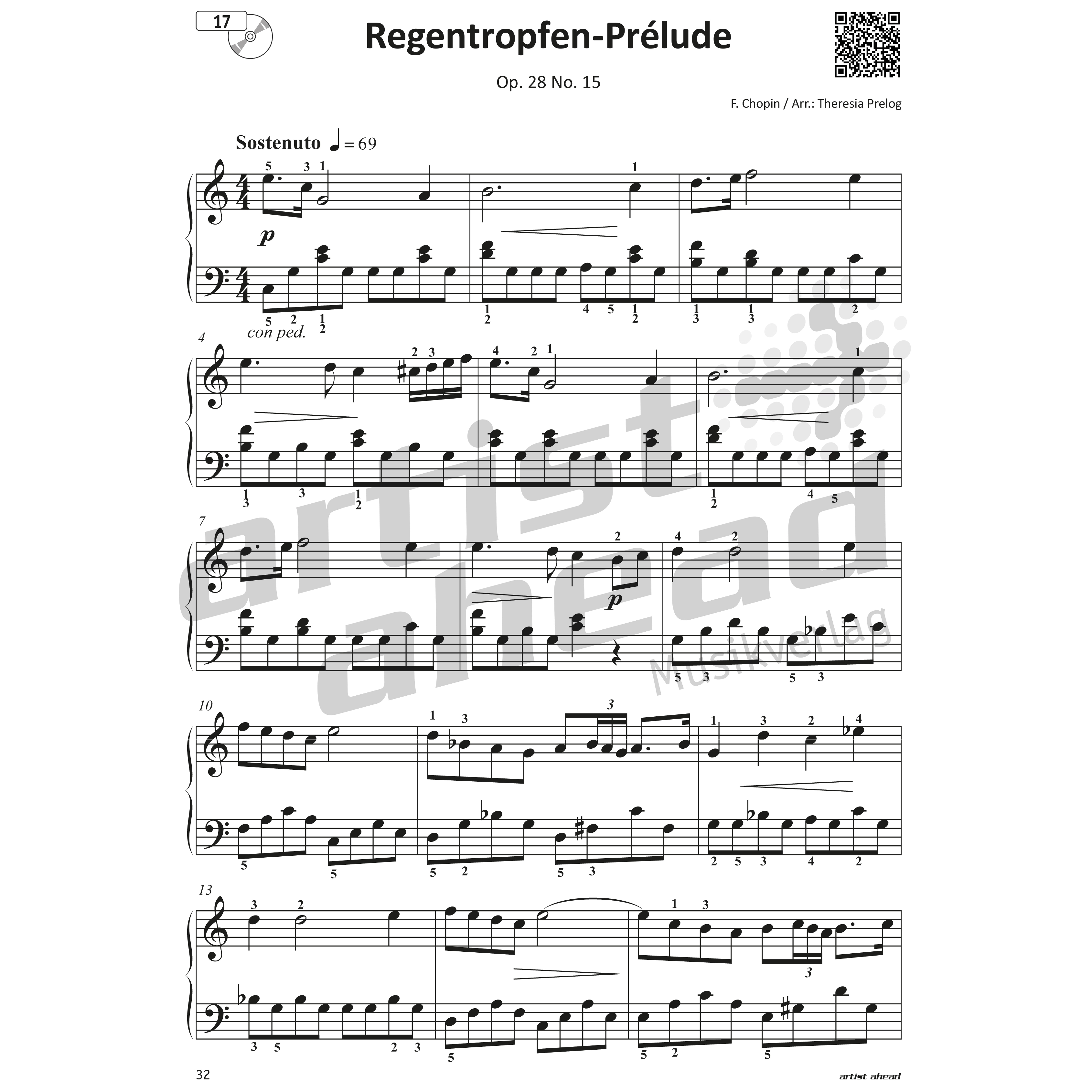 Artist Ahead Die schönsten Klassiknoten für Senioren - Theresia Prelog 7