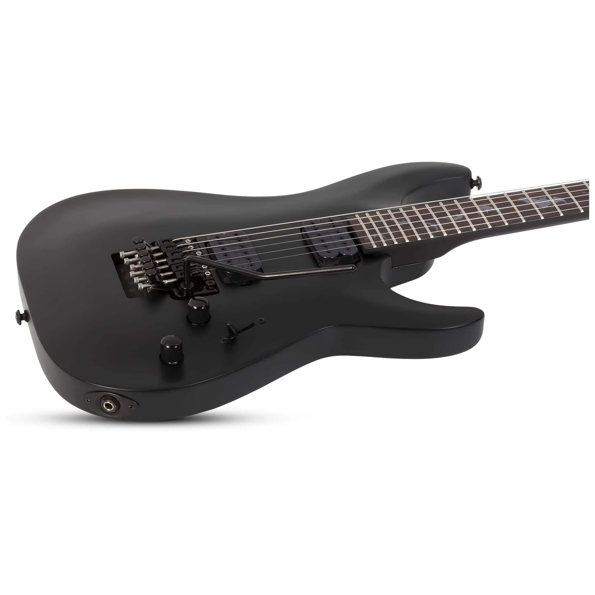 Schecter - Schecter Damien 6 FR Satin Black - 4