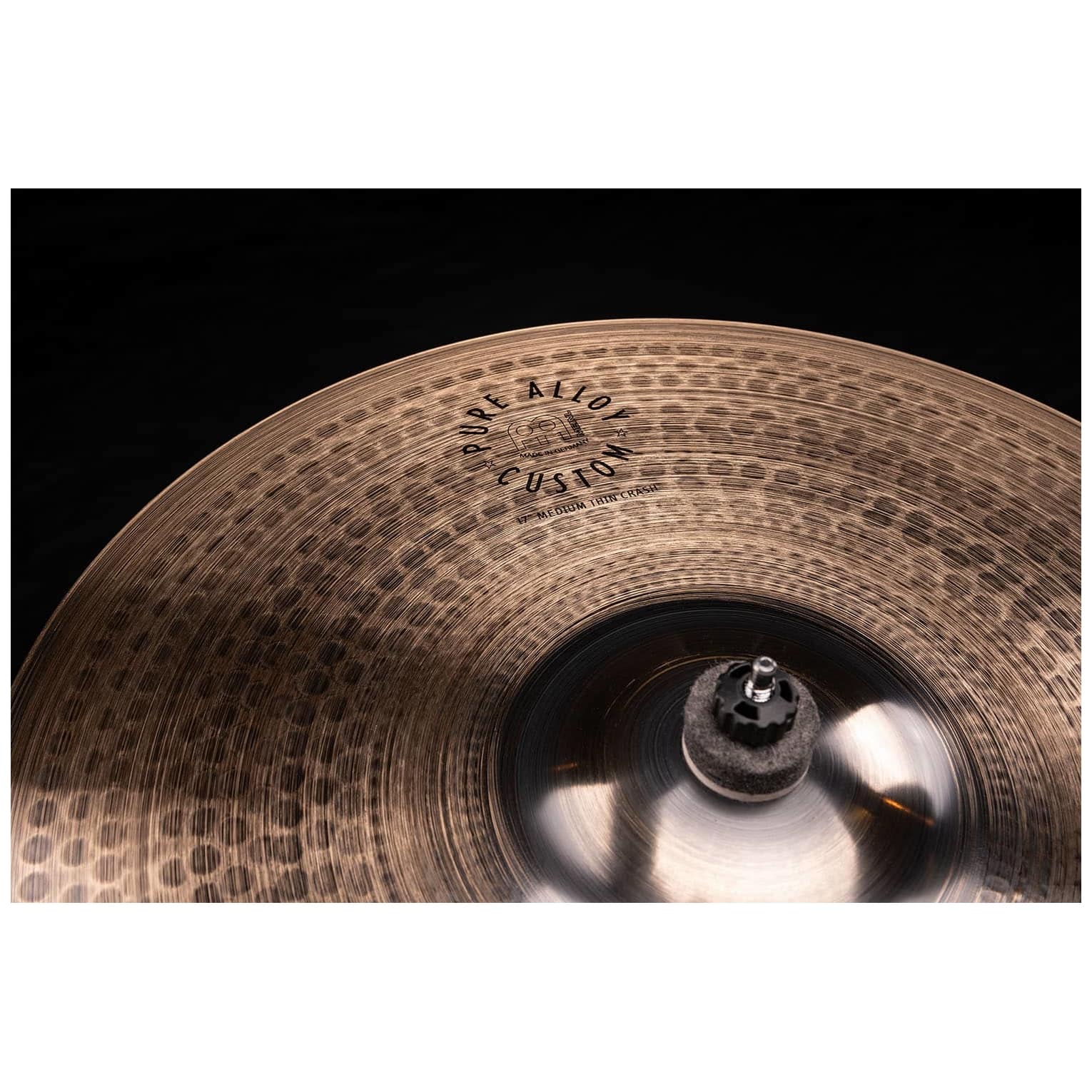 Meinl Cymbals - Meinl Cymbals PAC17MTC - 17 Pure Alloy Custom Medium Thin Crash - 3