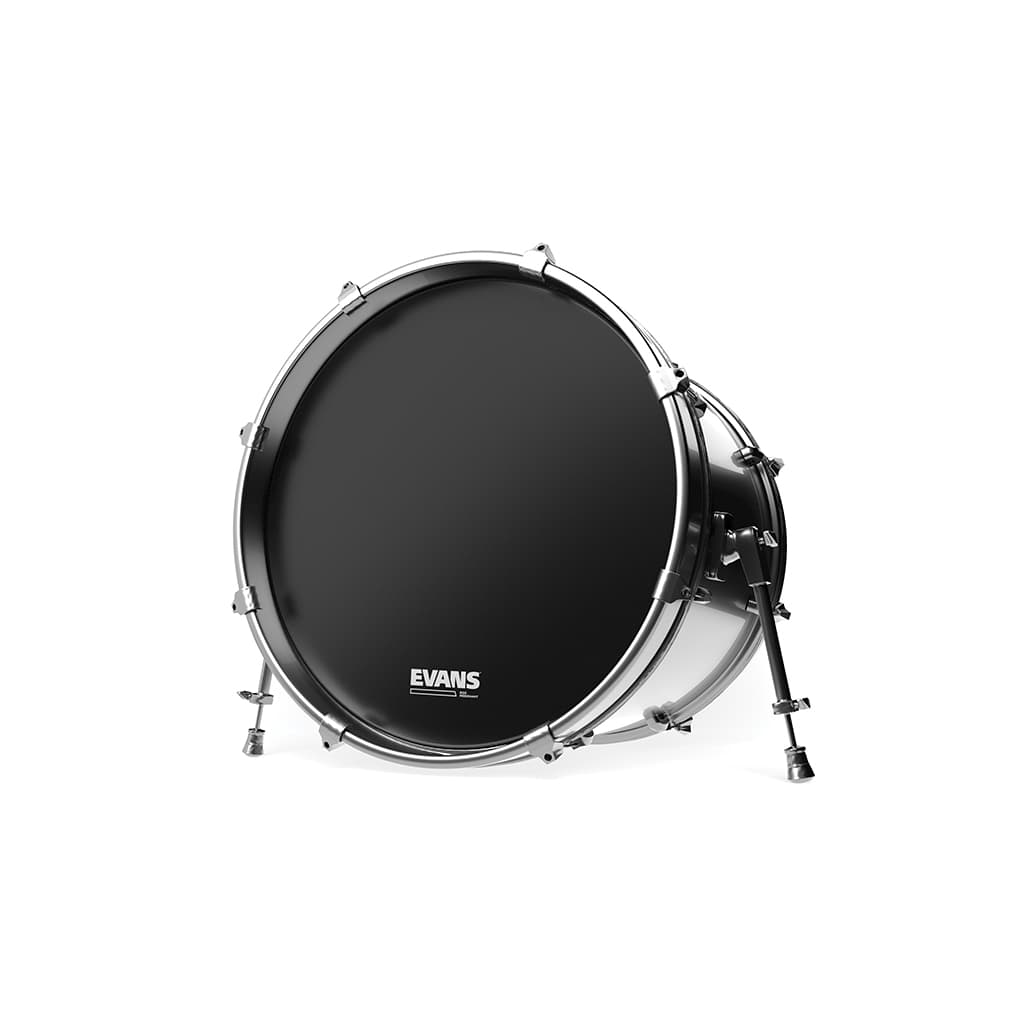 Evans BD20RB-NP - EQ3 Resonant Black Bass Drum Head, No  Port, 20 Zoll 1