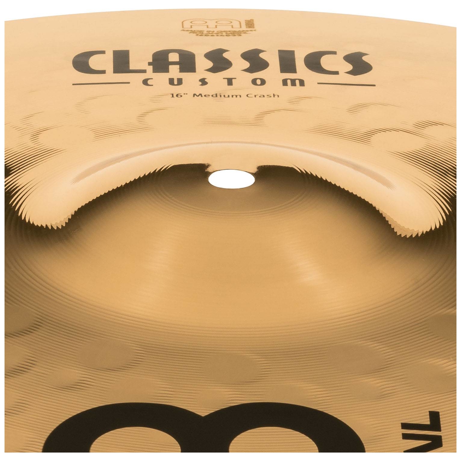 Meinl Cymbals - Meinl Cymbals CC16MC-B - 16 Classics Custom Brilliant Medium Crash - 3
