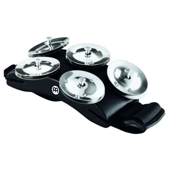 Meinl Percussion - Meinl Percussion CFT5-BK - Cajon Foot Tambourine