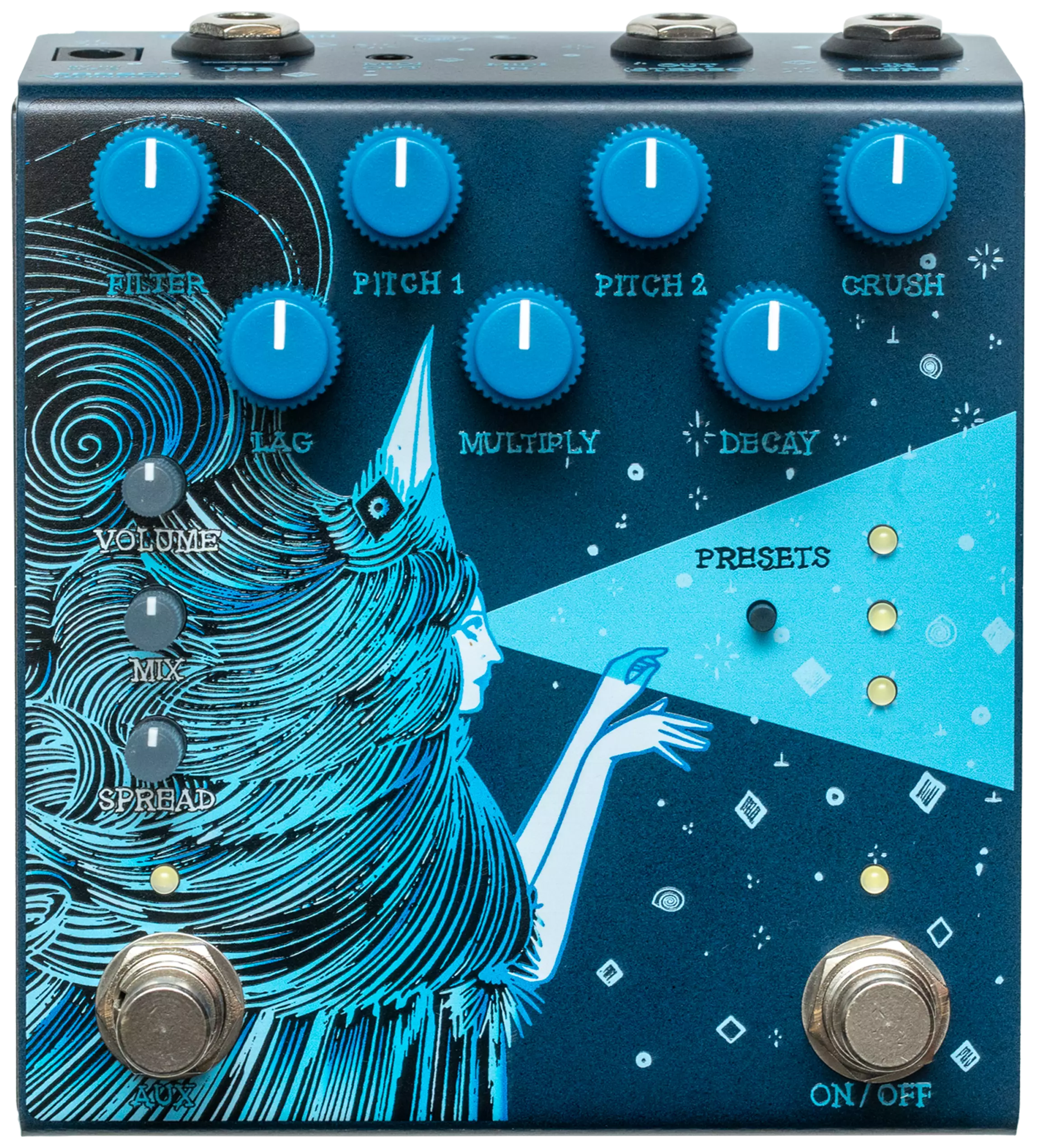 Old Blood Noise Endeavors Dark Star Stereo Reverb 1