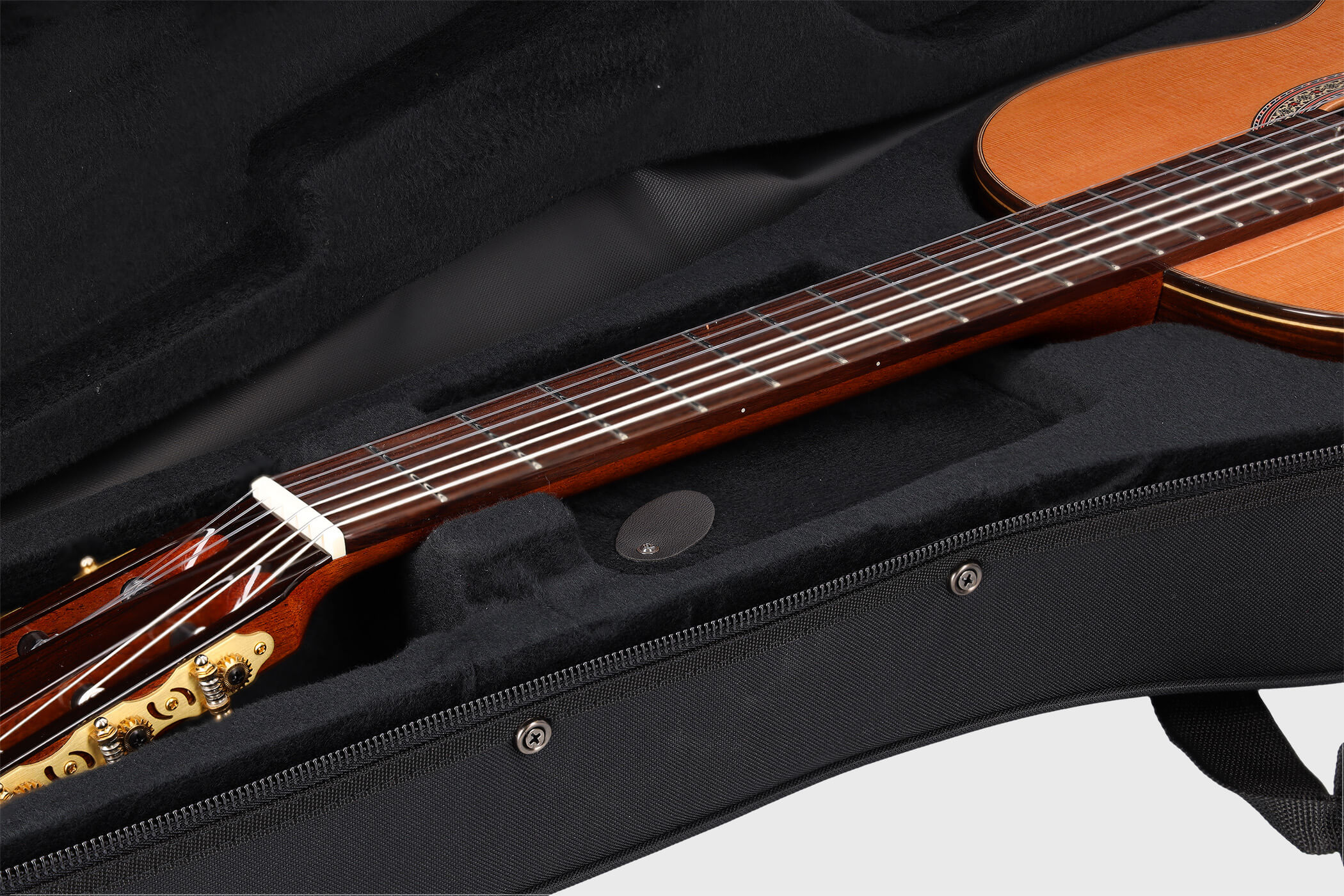 Image of Chicago classic lightweight koffer klassikgitarre schwarz 14