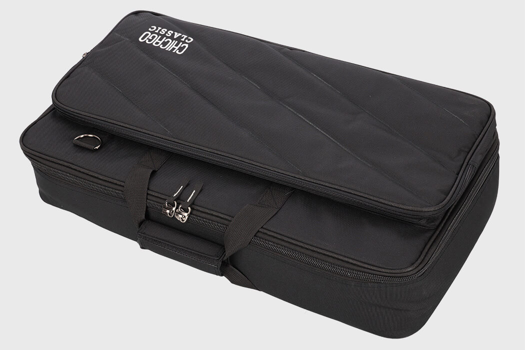 Image of Chicago classic pedal oard tasche standard 2 grau 1050x700