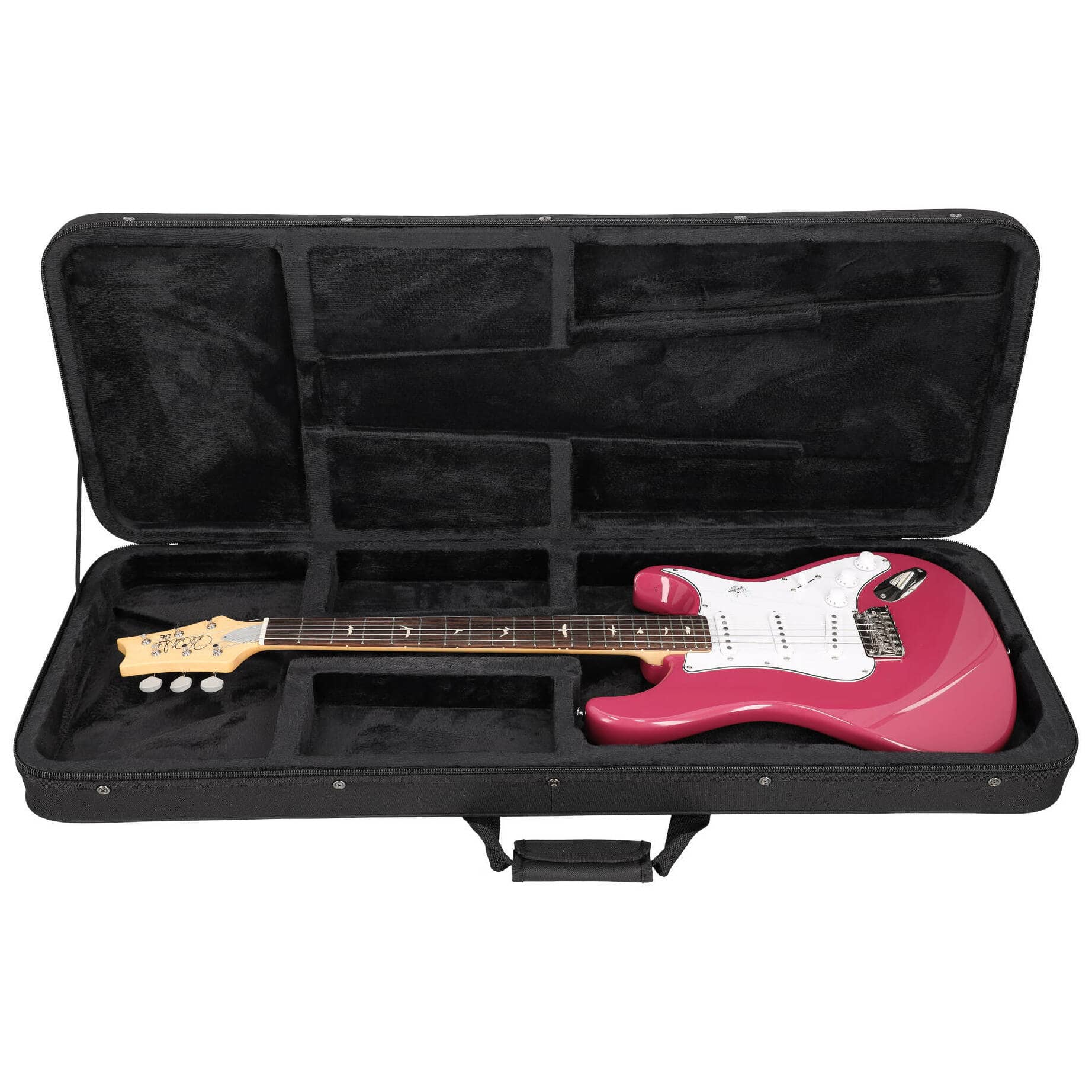 Chicago Classic Lightweight Koffer E-Gitarre Schwarz 4