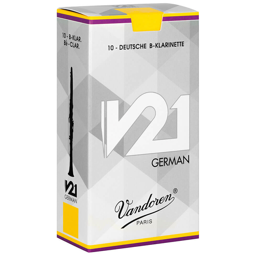 Vandoren - Vandoren V21 Blätter 3 B-Klarinette Deutsch 10er Pack