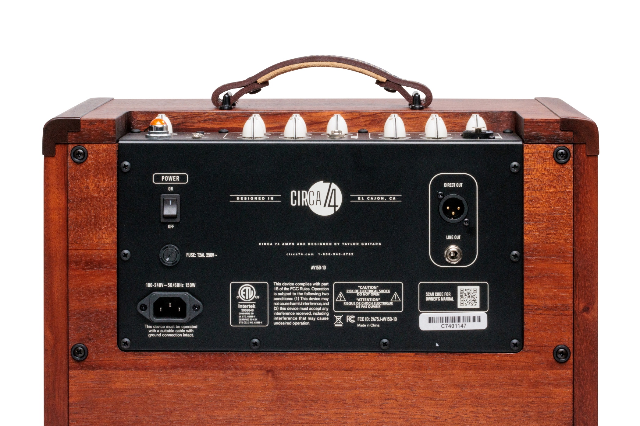 Image of Taylor circa 74 v150 10 mahogany 3