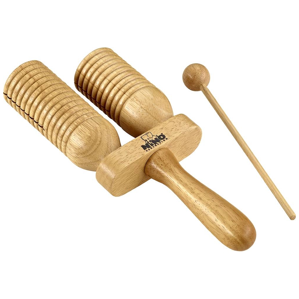 Nino Percussion - Nino Percussion 2 Row Wood A-Go-Go s