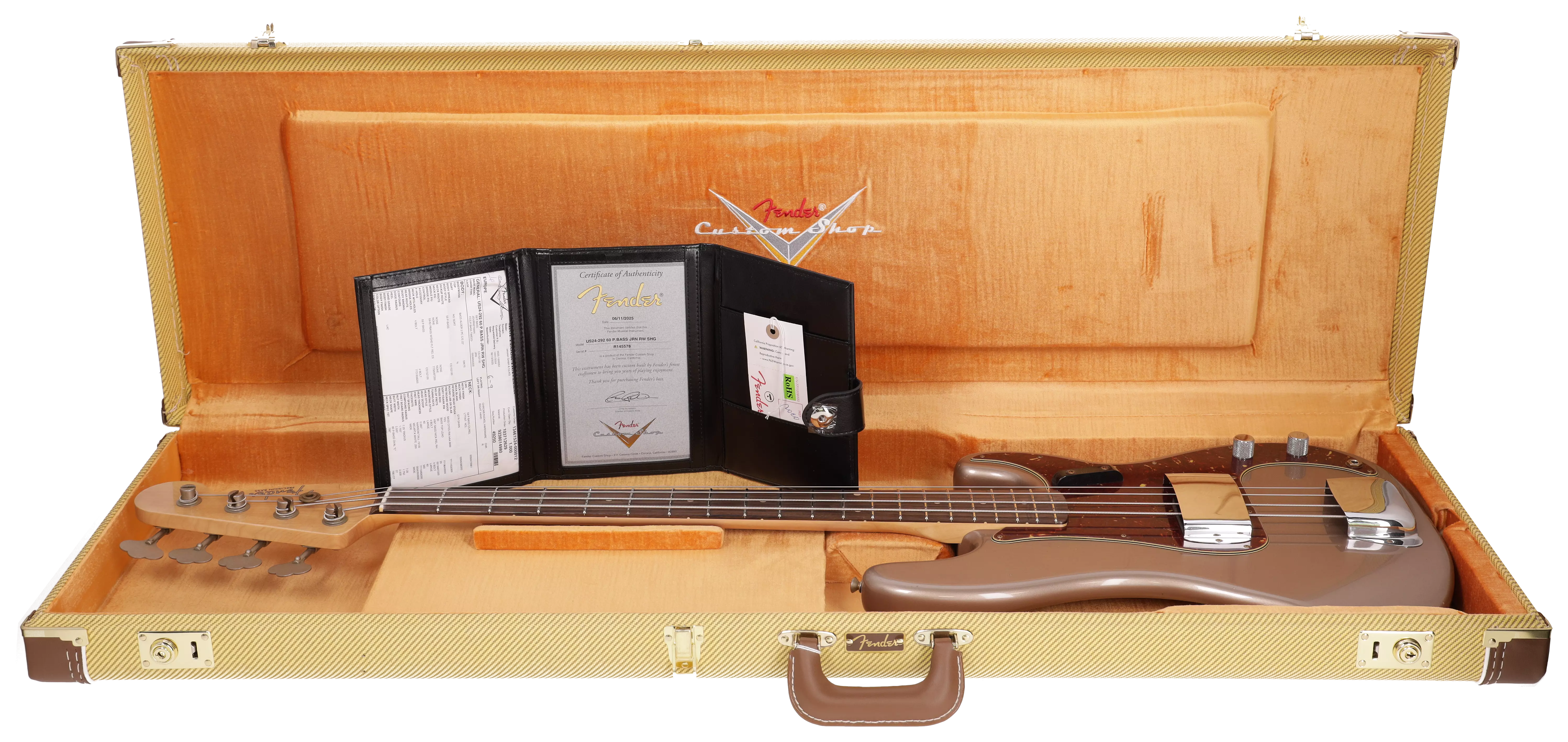 Fender Custom Shop 1960 Precision Bass RW JRN SHG 17