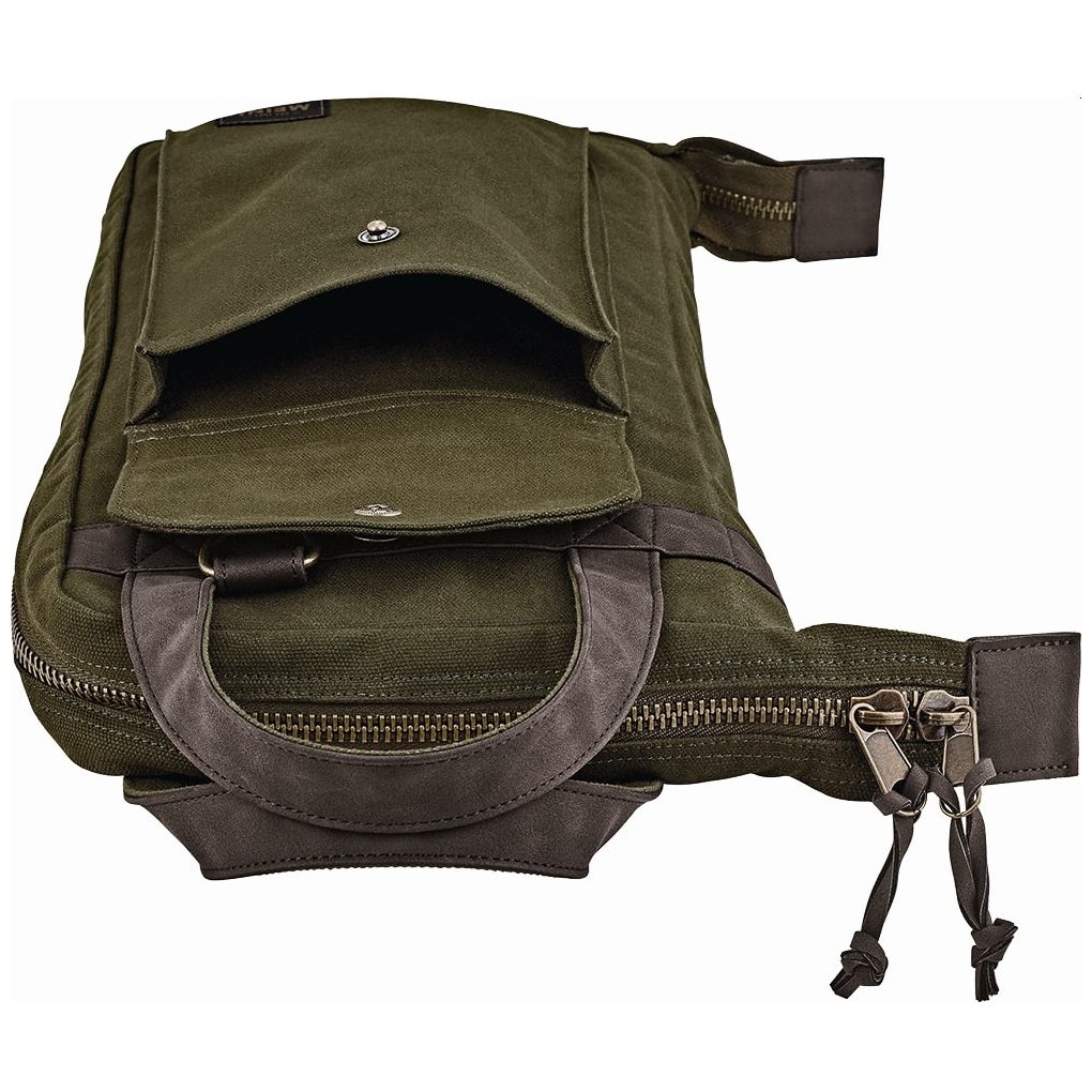 Image of Meinl cymbals mwsgr canvas collection stick bag, forrest green 10028398 2