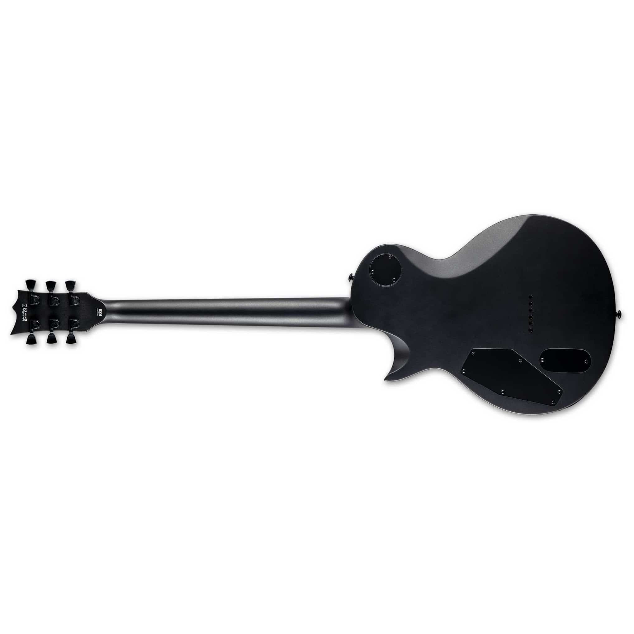 ESP - ESP LTD EC-1000 Baritone Charcoal Metallic Satin - 2