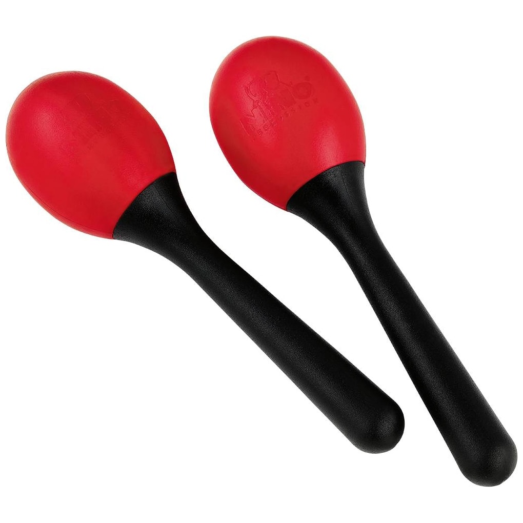 Nino Percussion - Nino Percussion 6 Plastic Egg Maraca, Red
