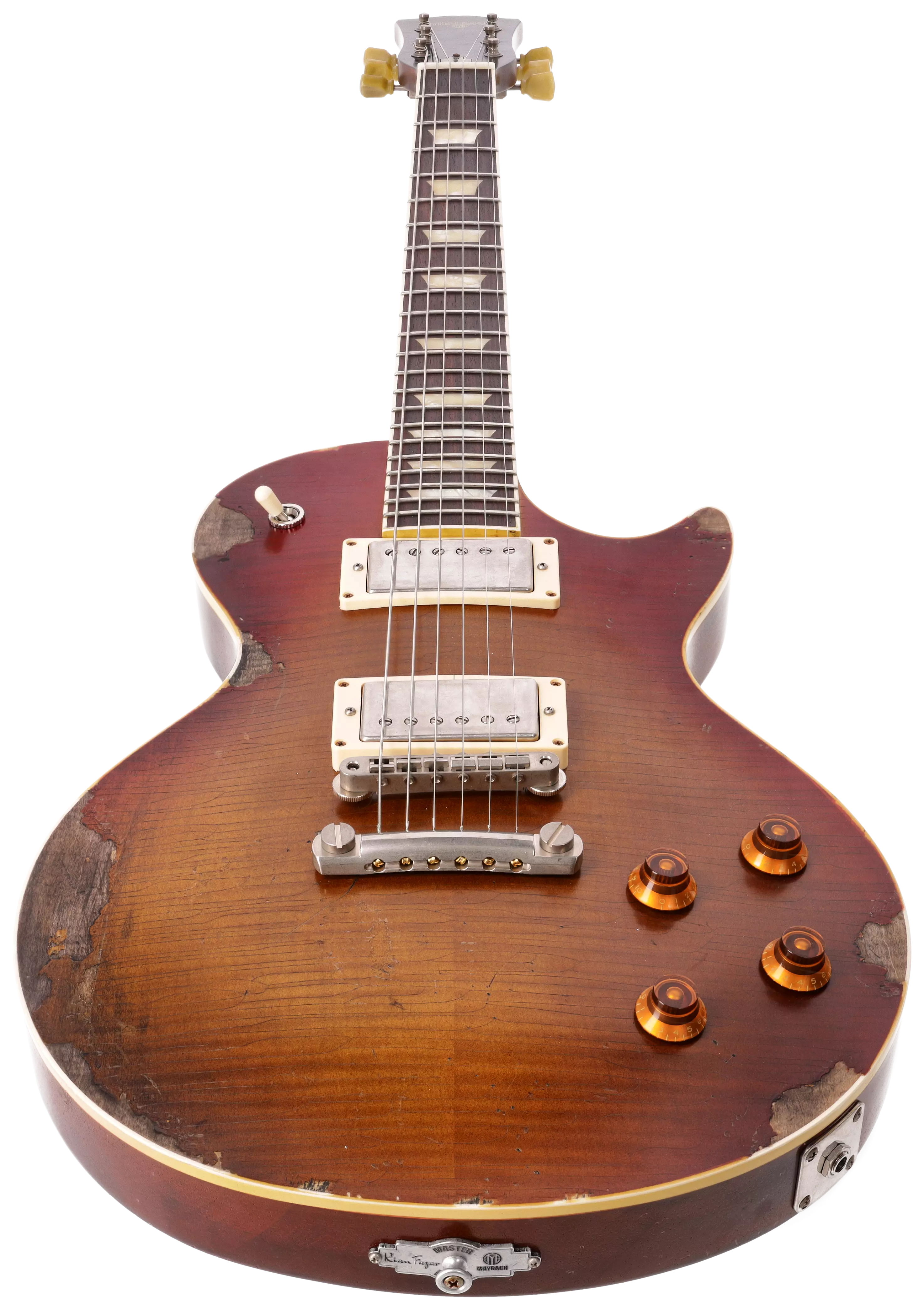 Maybach Lester True Spec Masterbuilt Cherry Sunburst Aged KF-CB#7 3