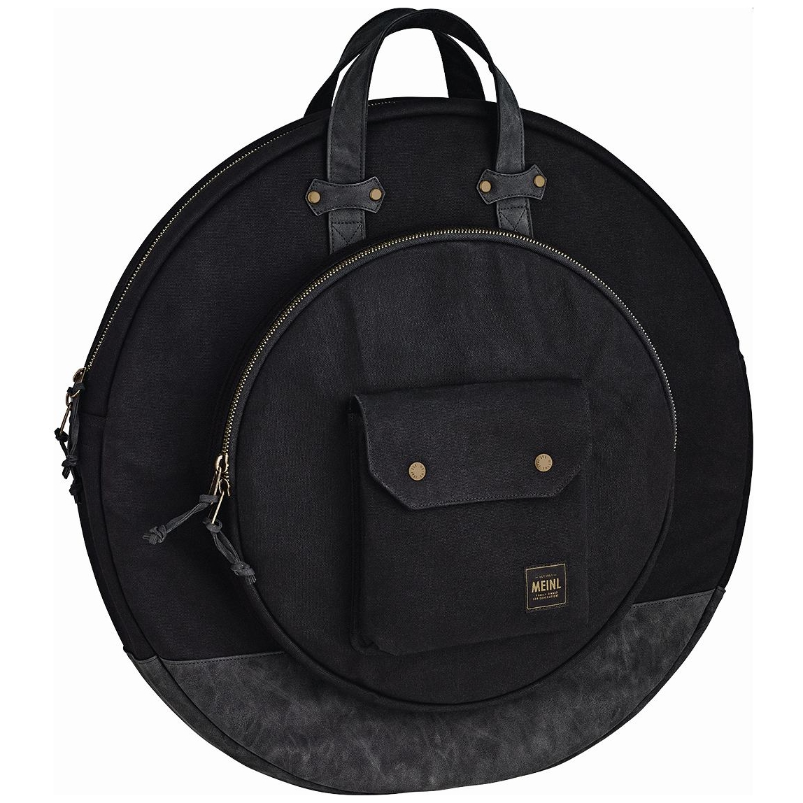 Image of Meinl cymbals mwc22bk 22 canvas collection cymbal bag  classic black 10028394 0