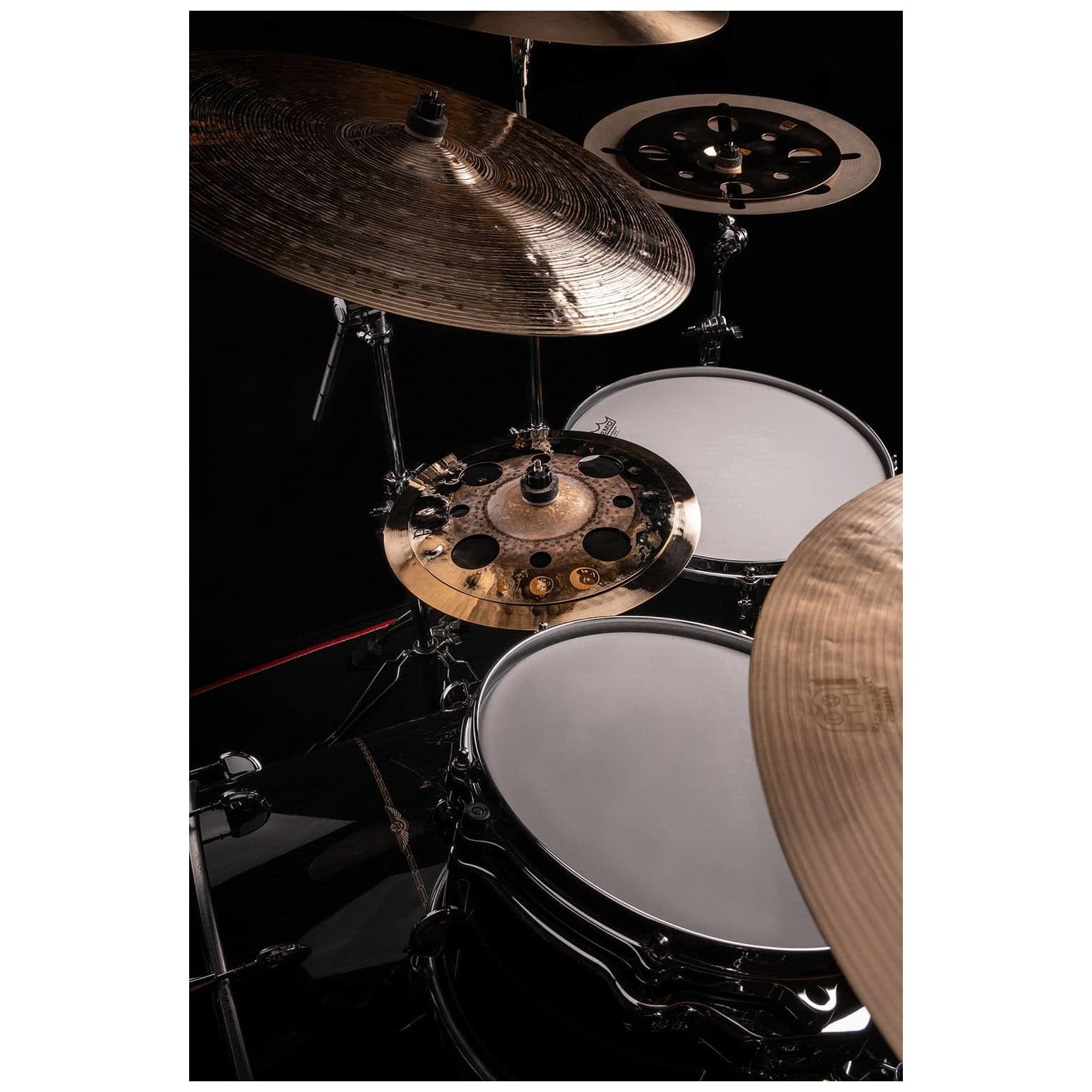 Meinl Cymbals - Meinl Cymbals 10 12 Artist Concept Model Baby Stack - Luke Hol land - 7