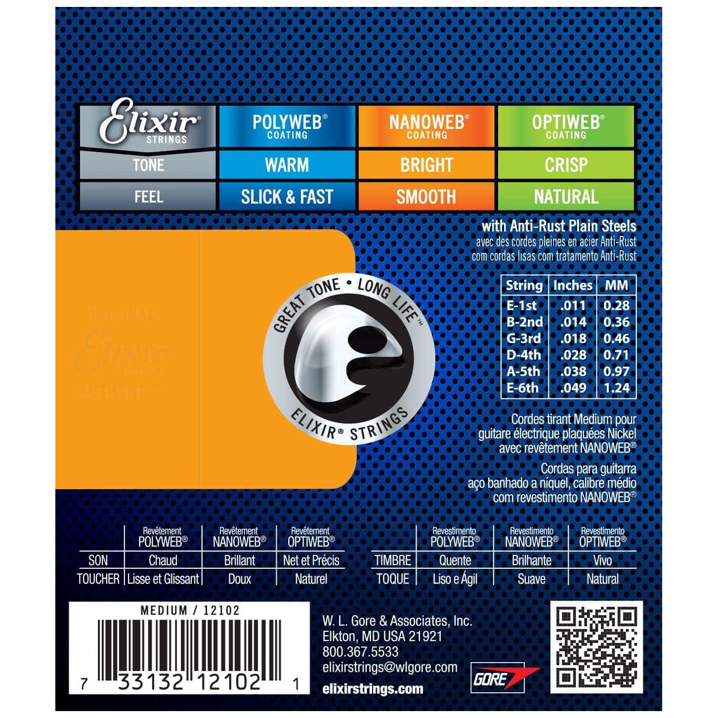Elixir - Elixir 12102 Nanoweb Medium 011-049 - 1