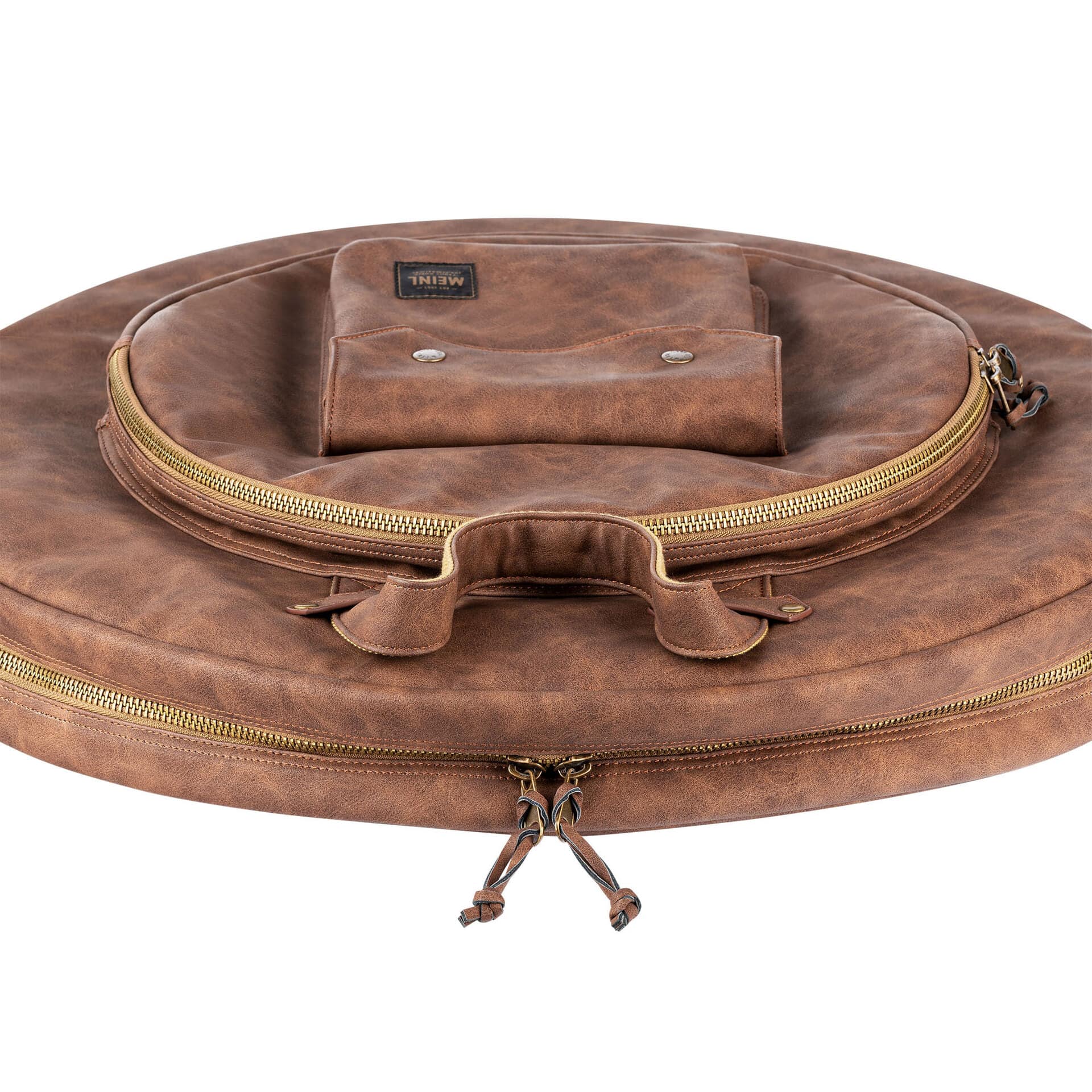 Meinl Cymbals MVHC22LB 22" Light Brown Vintage Hyde Cymbal Bag 4