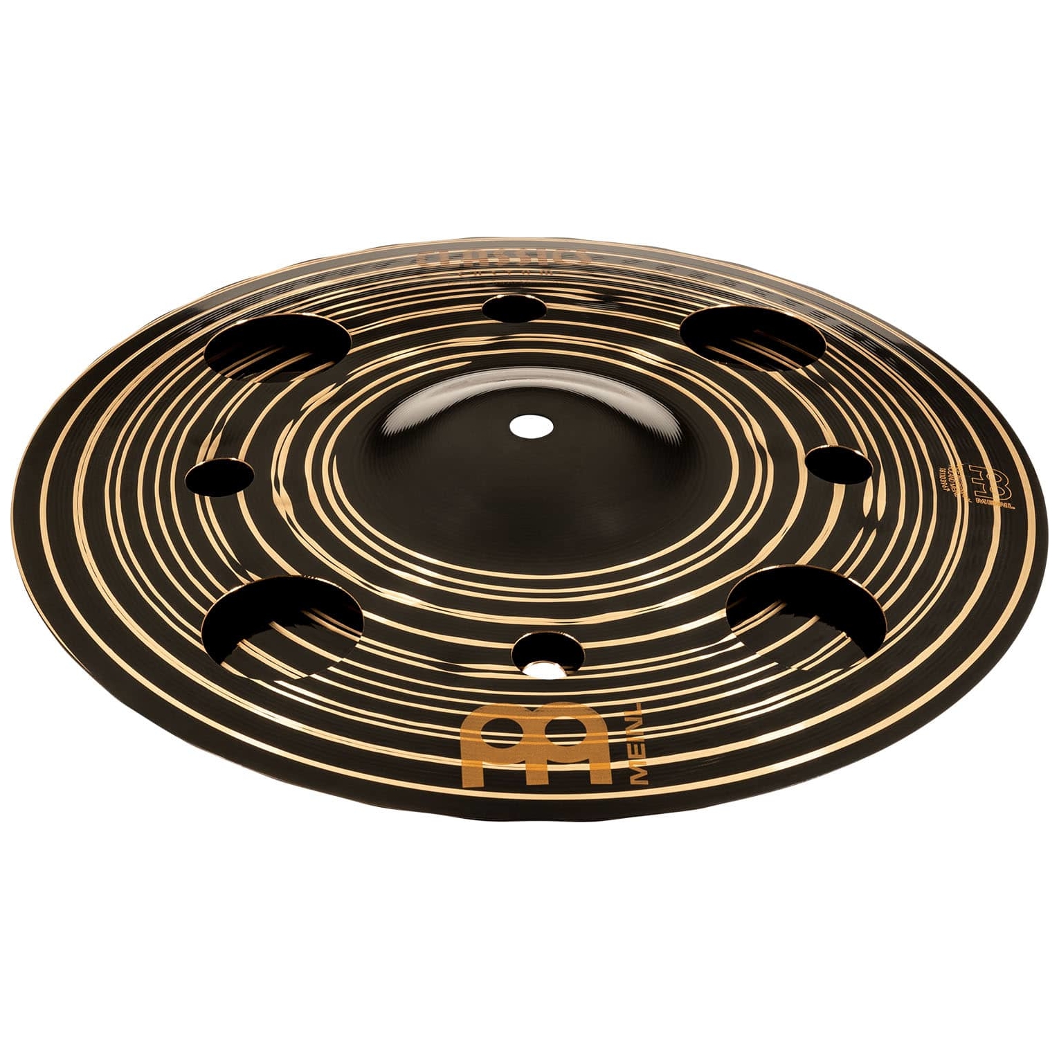 Meinl Cymbals - Meinl Cymbals CC-12DASTK - 12 Classics Custom Dark Trash Stack - 1