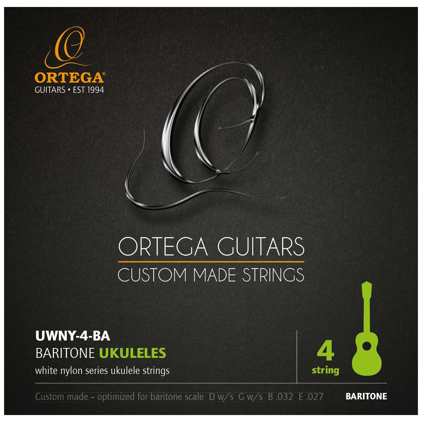 Ortega - Ortega UWNY-4-BA Saiten für Bariton-Ukulelen 032-027