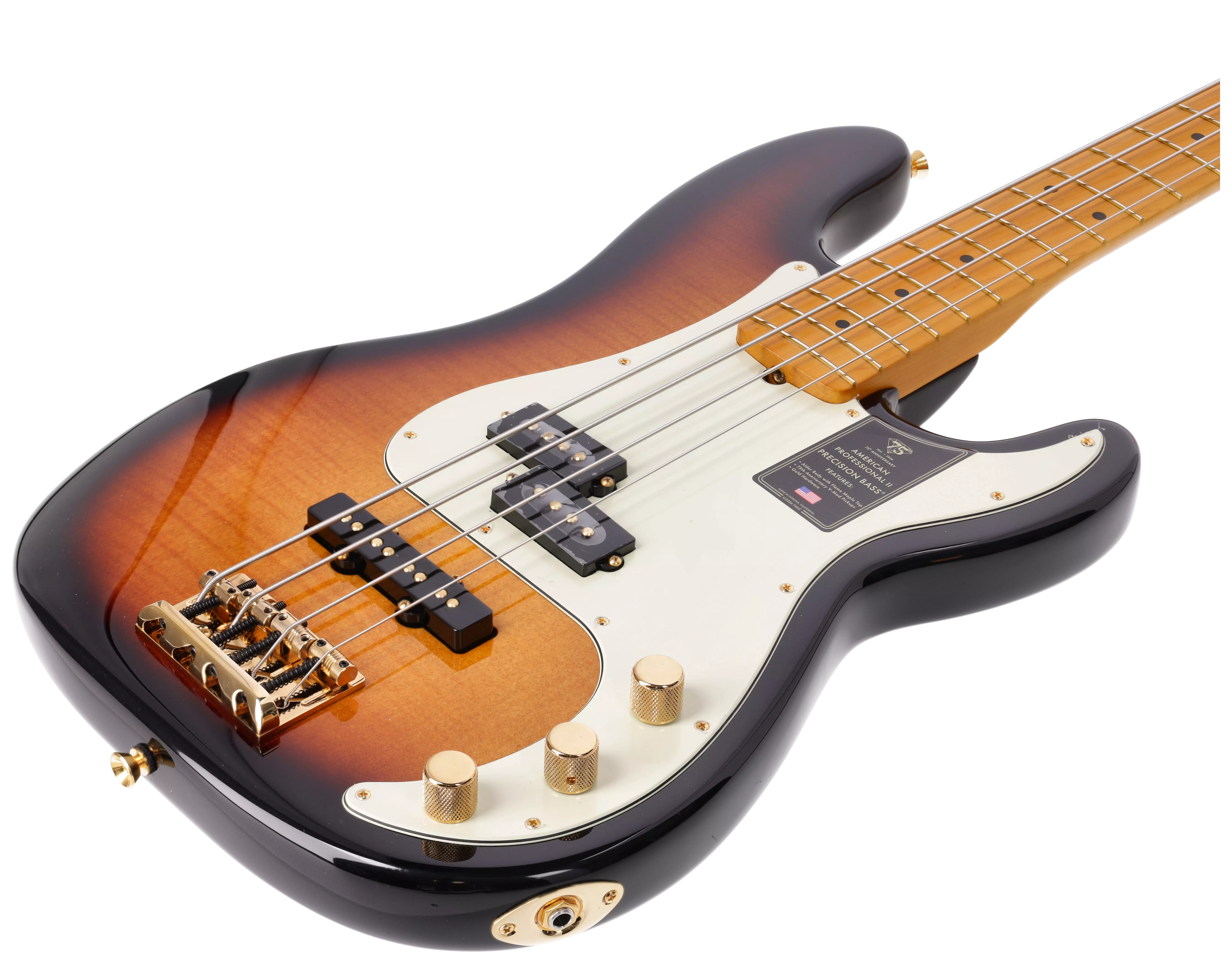 Fender 75th Anniversary American Pro II PJ Bass RW 2CS 4