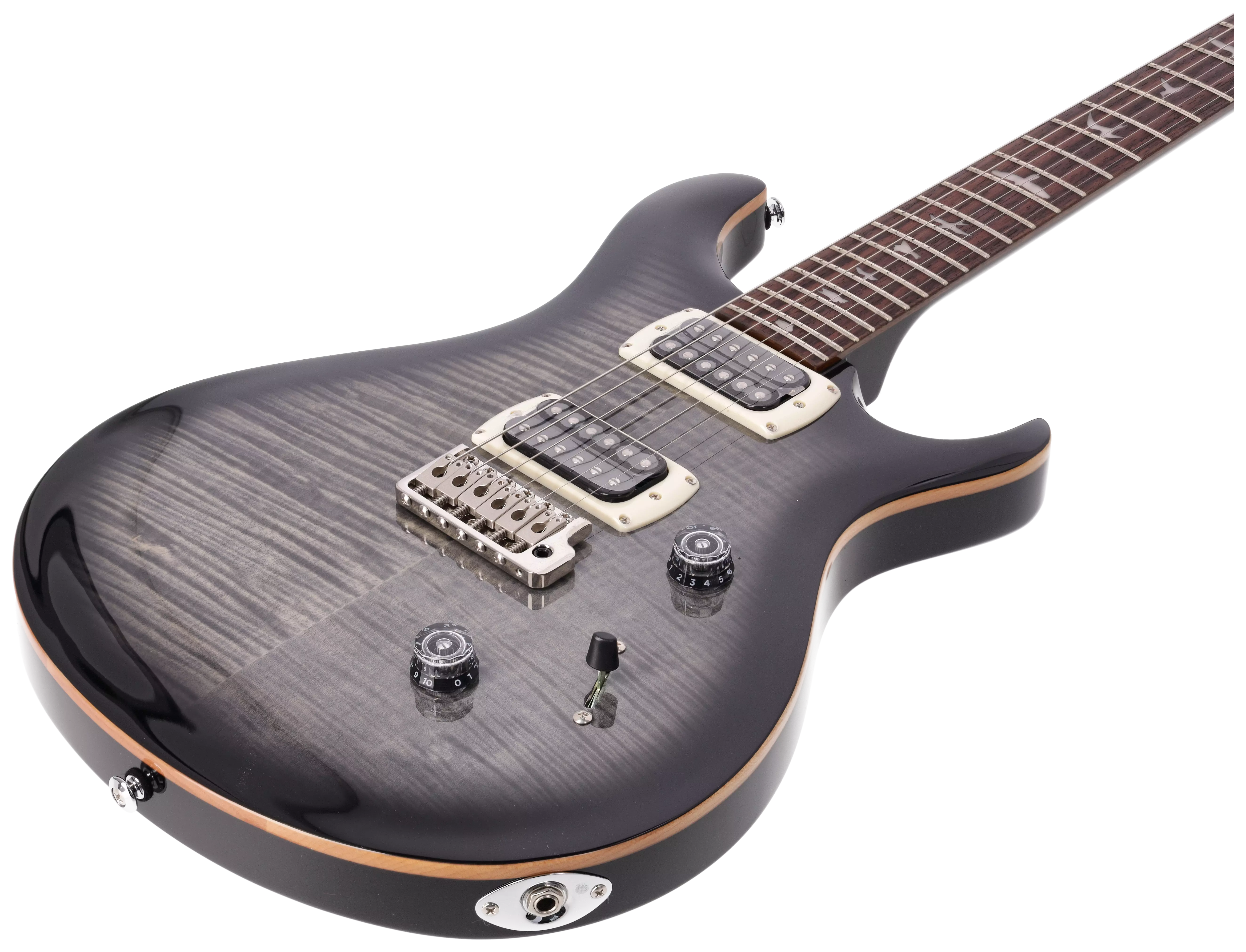 PRS SE Custom 24 Faded Gray Black Burst - session Select  - 4