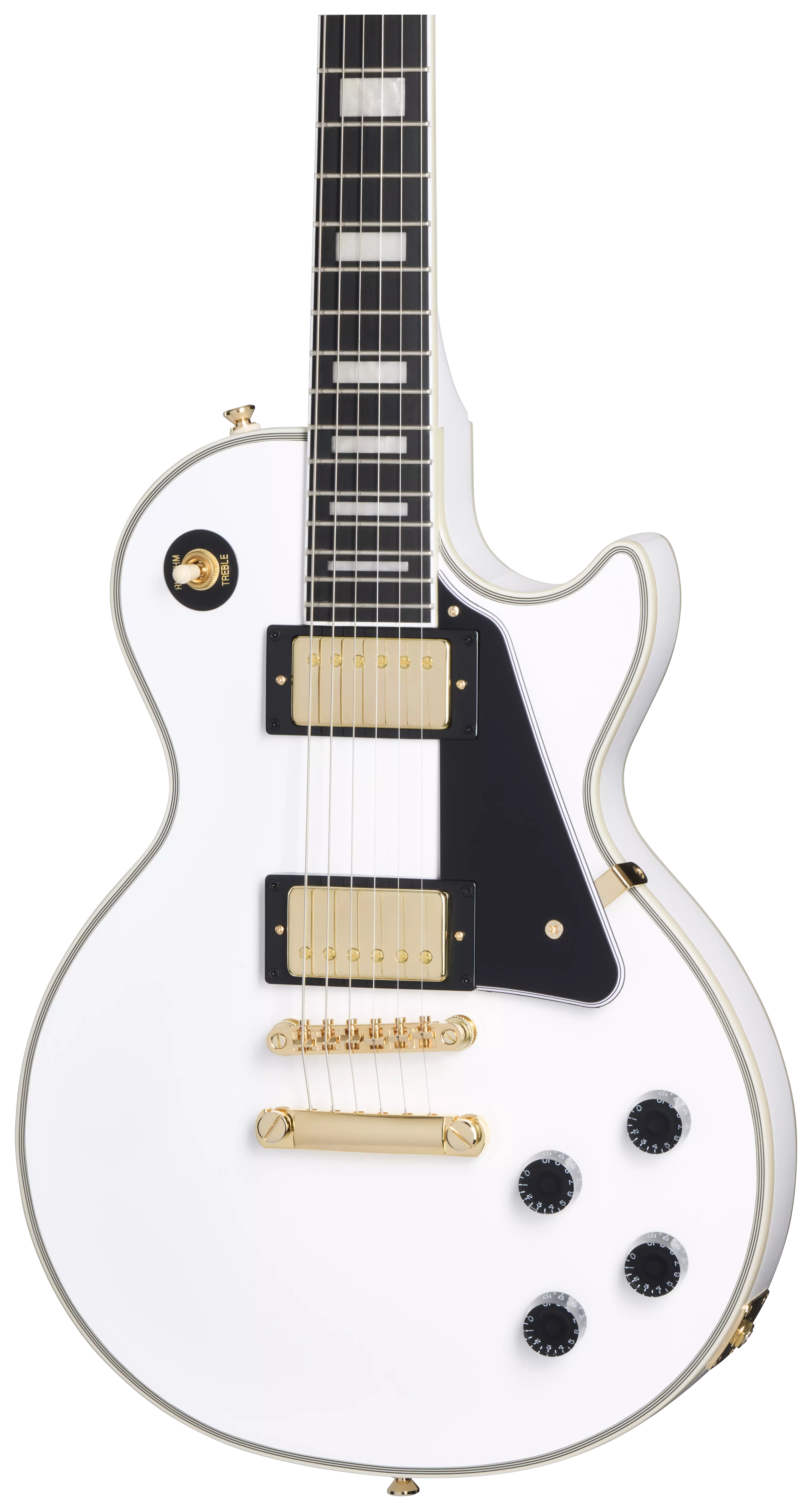 Epiphone Les Paul Custom Alpine White 3