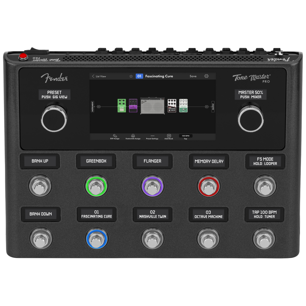 Fender Tone Master Pro Pedalboard