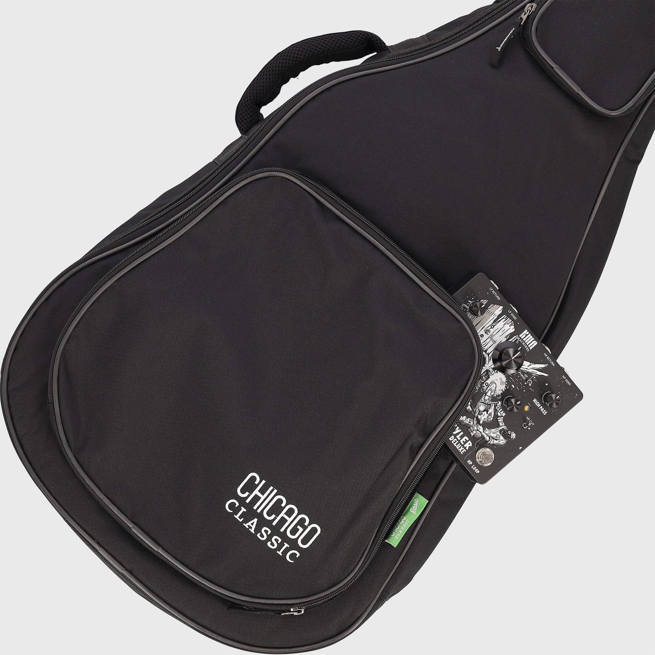 Image of Chicago classic e gitarren tasche basic 12 grau 2100x1400