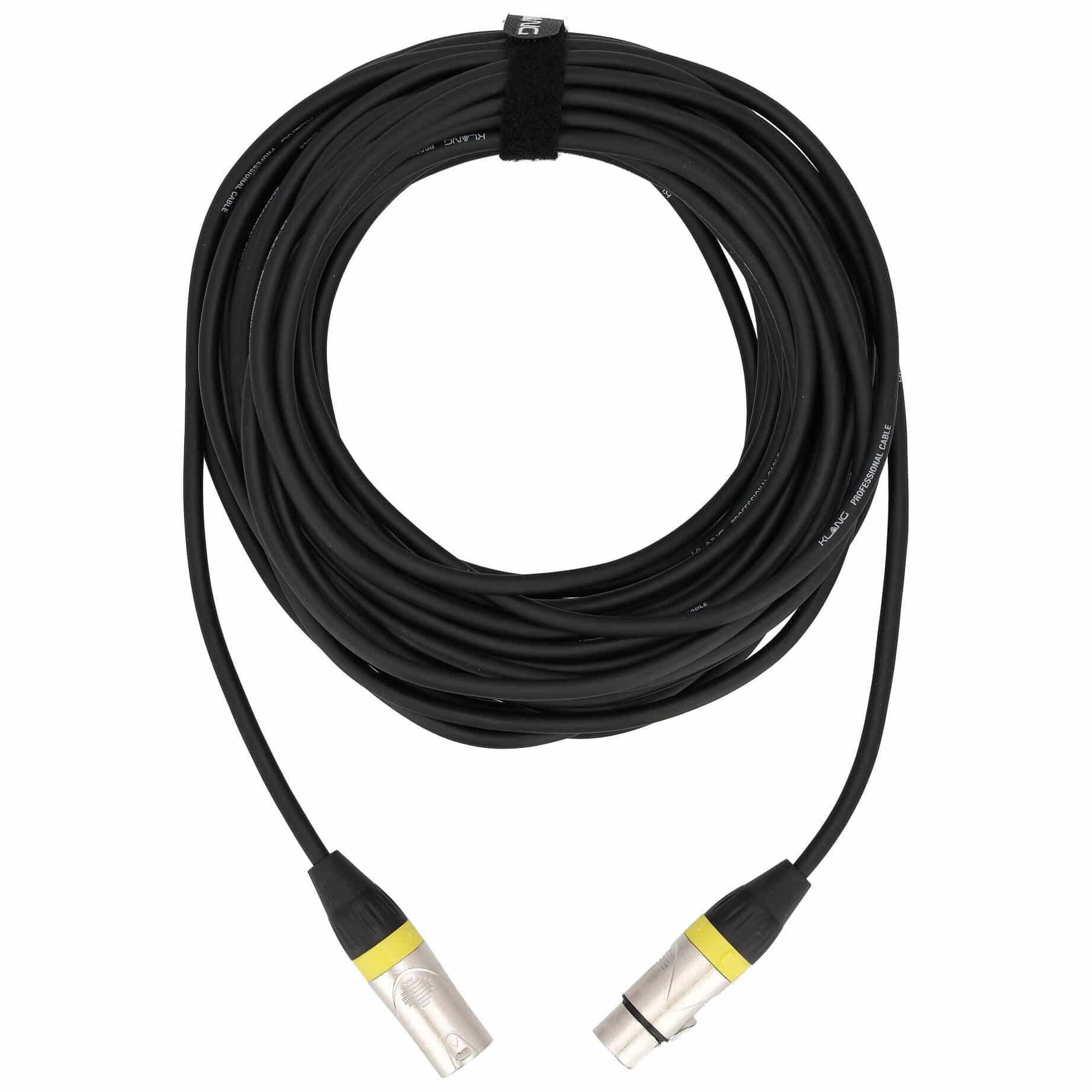 Klang Mikrofonkabel PRO, 15 Meter XLR male - XLR female
