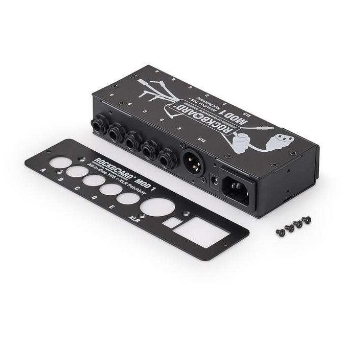 RockBoard - RockBoard MOD 1 V2All in One TRS XLR IEC Barrel Patchbay - 3