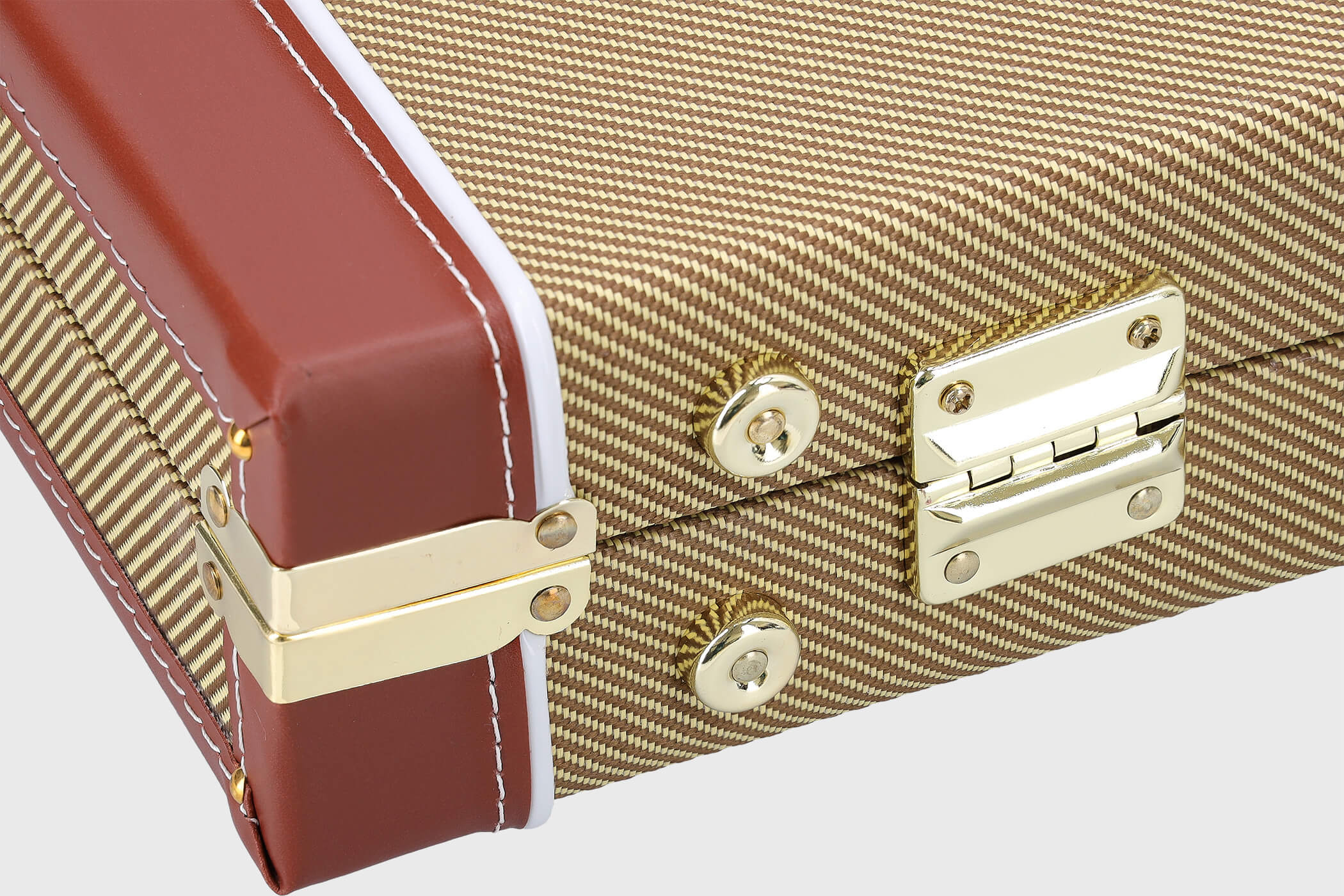 Image of Chicago classic e bass koffer tweed yellow 7 grau 2100x1400
