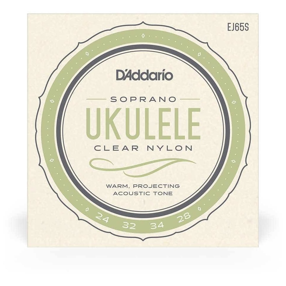 D’Addario - D’Addario EJ65S - Pro-Arté Ukulele Soprano Extruded Nylon 024-028