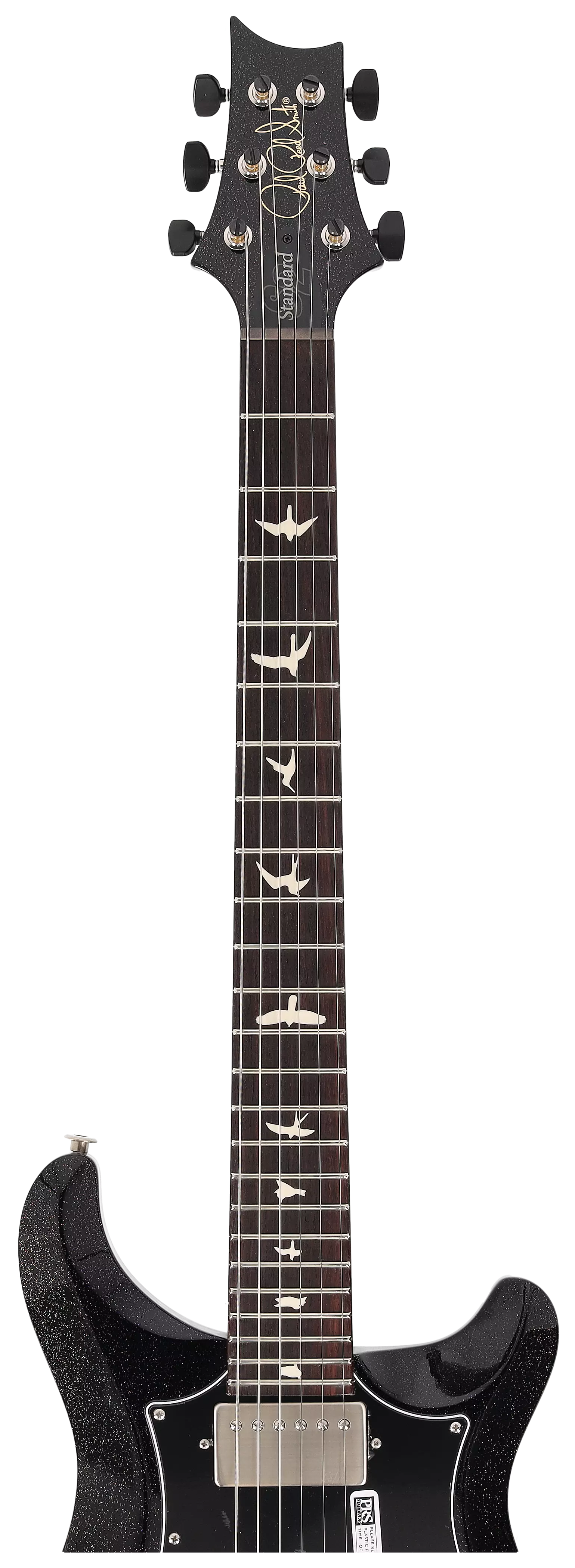 PRS S2 Standard 24 Black Rainbow Holoflake 9