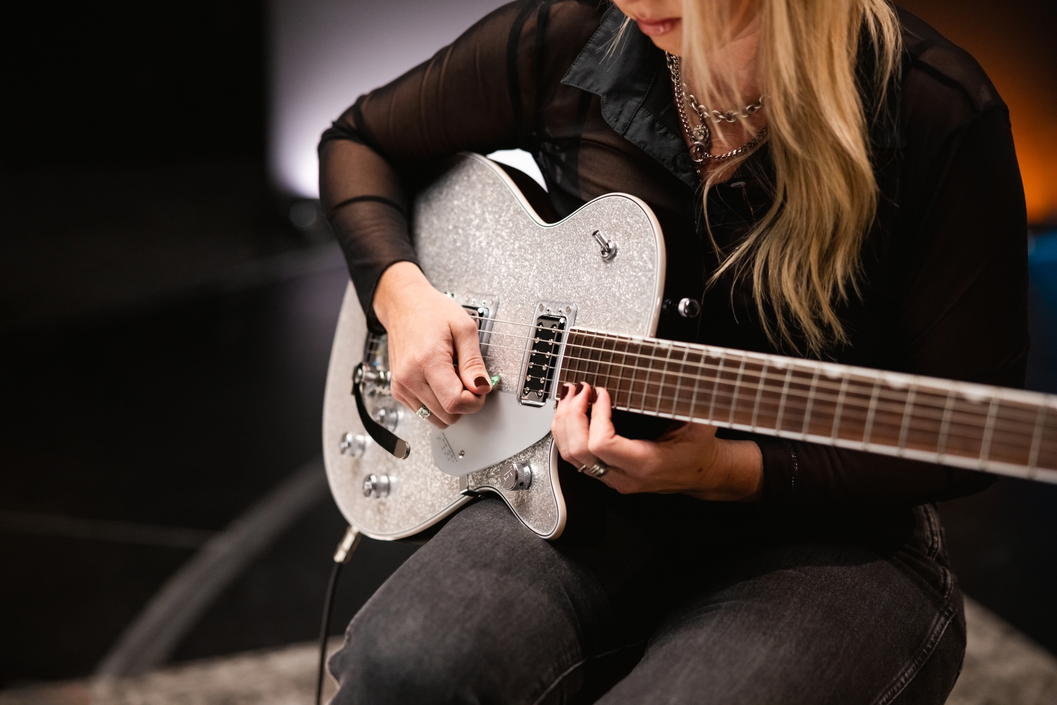 Gretsch Electromatic Sparkle Jets InHand 7