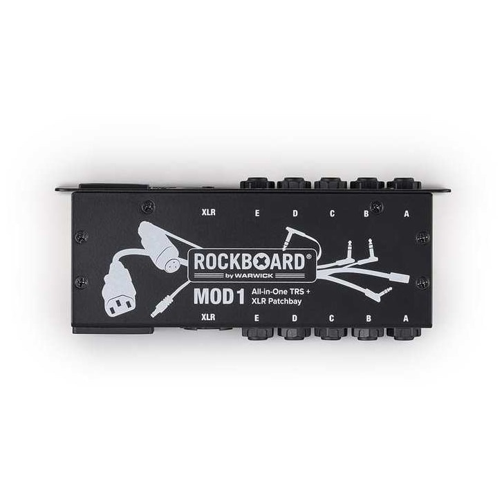 RockBoard - RockBoard MOD 1 V2All in One TRS XLR IEC Barrel Patchbay - 2