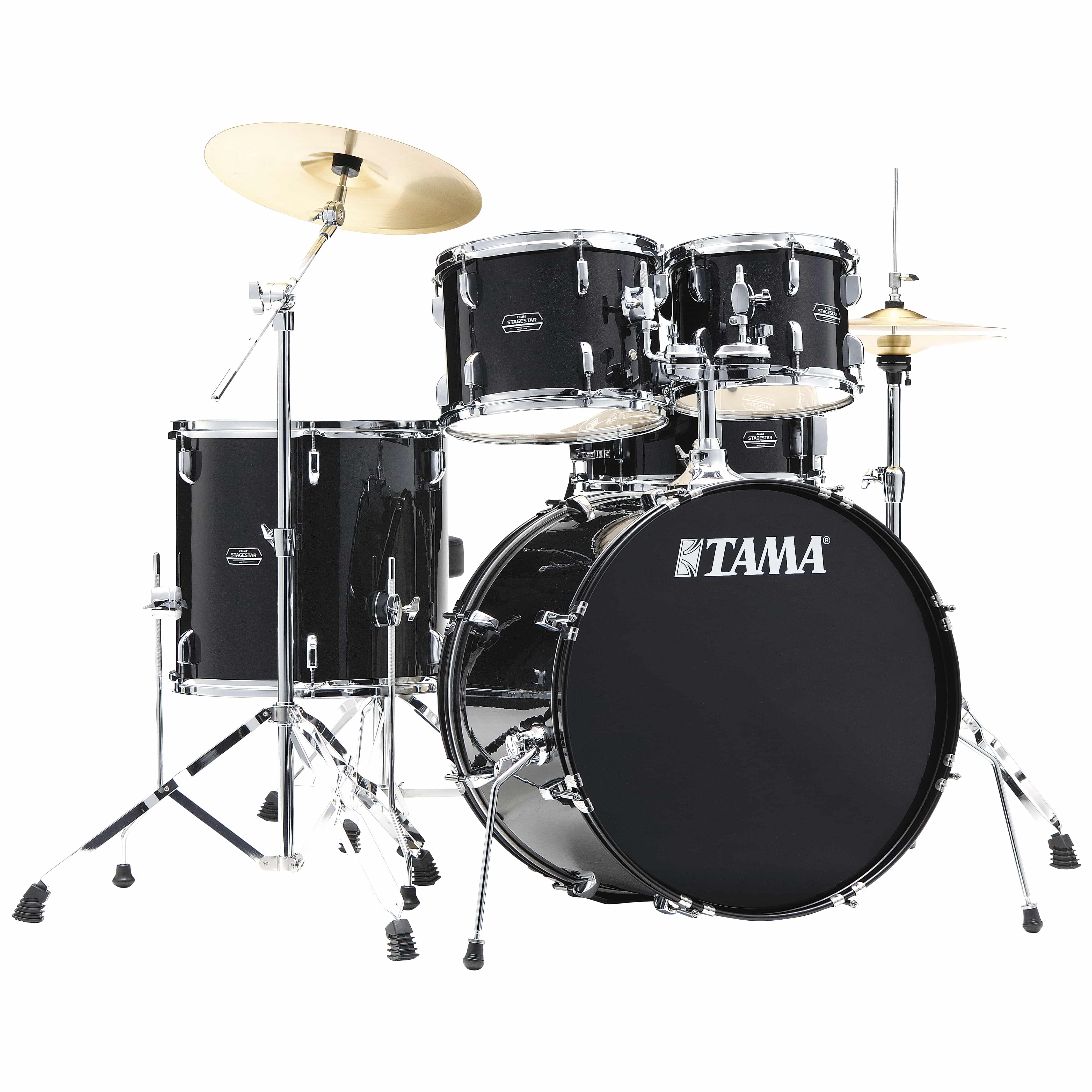Tama ST52H5-BNS - Stagestar 5-tlg. Drumset m. 22" BD - Black Night Sparkle