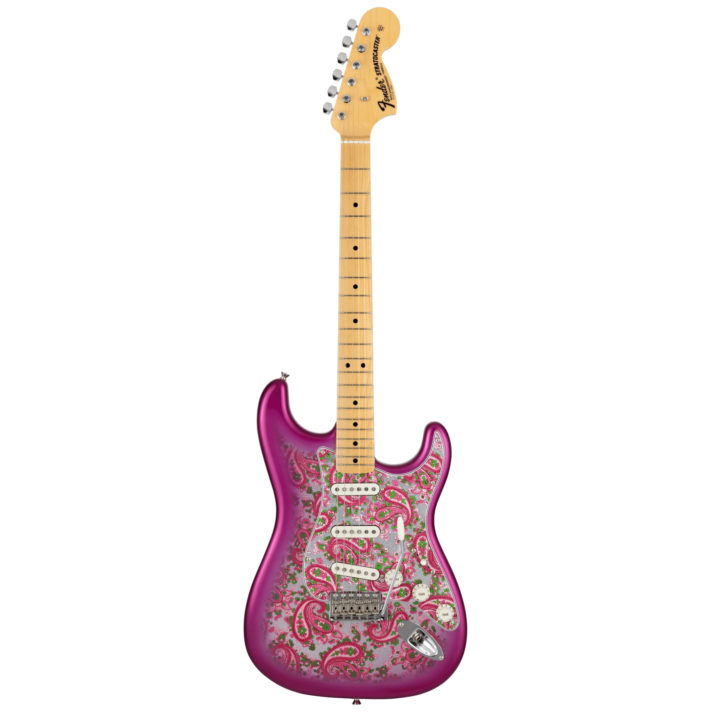 Fender LTD Japan Strat MN Pink Paisley 1
