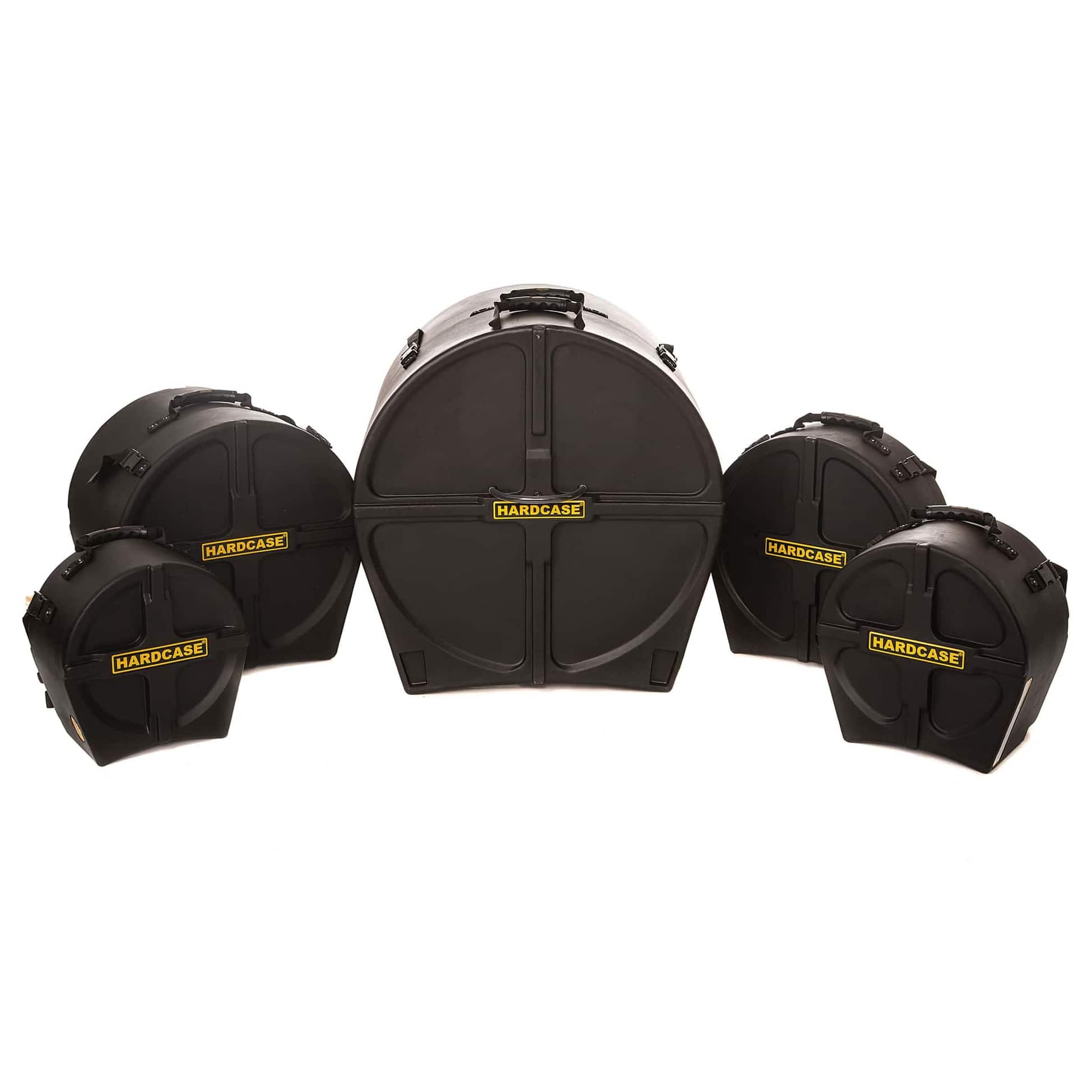 Hardcase - Hardcase HROCKFUS-3 Drum Cases Set Rock Fusion 3