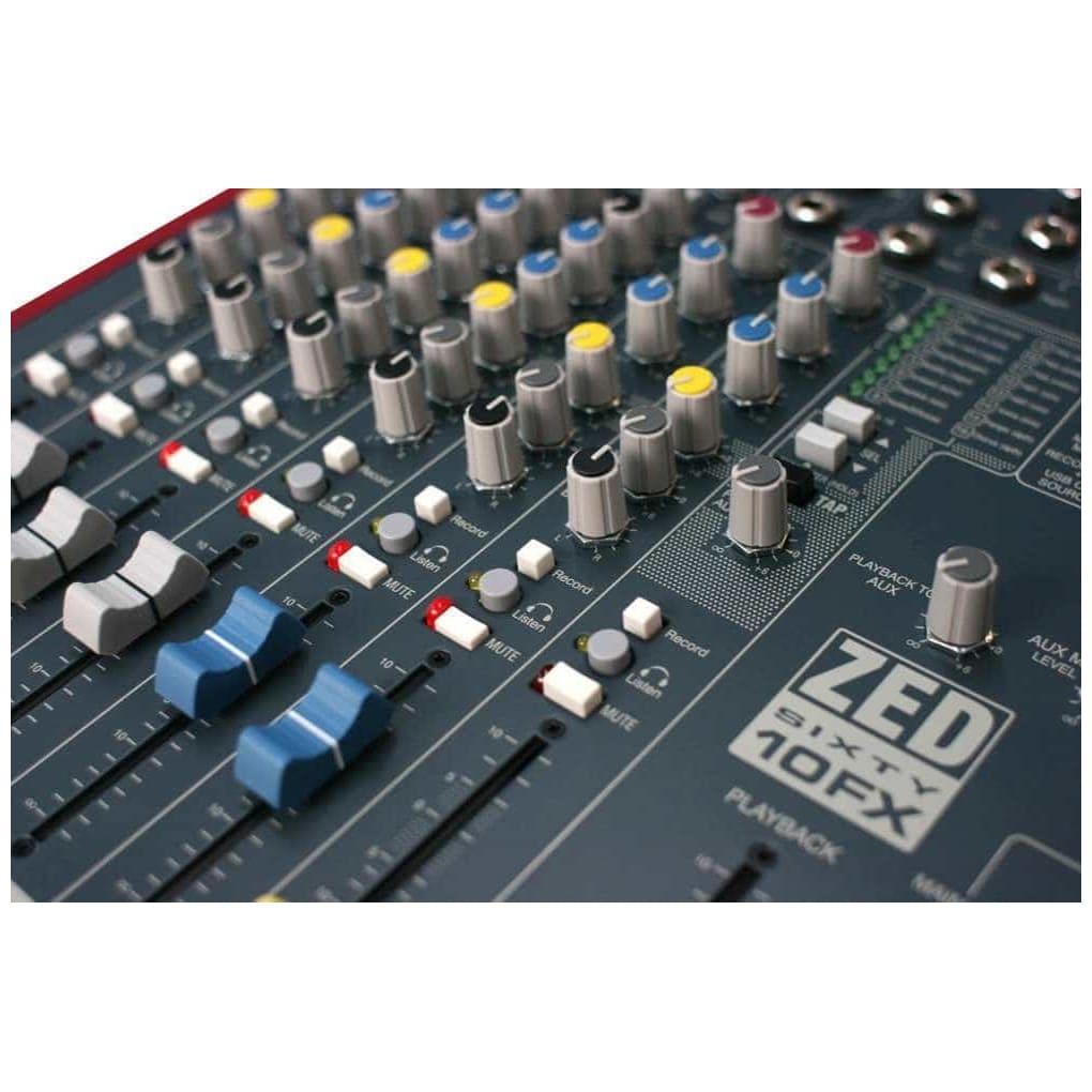 Allen Heath - Allen Heath ZED60-10FX Multipurpose Mixer - 8