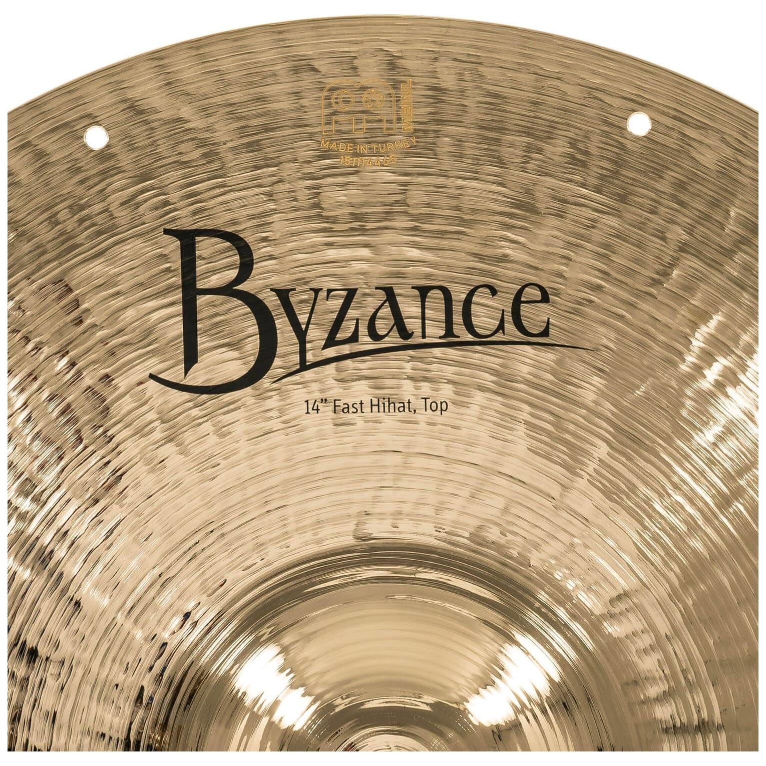 Image of Meinl cymbals b14fh  14 byzance brilliant fast hihat 10023649 6