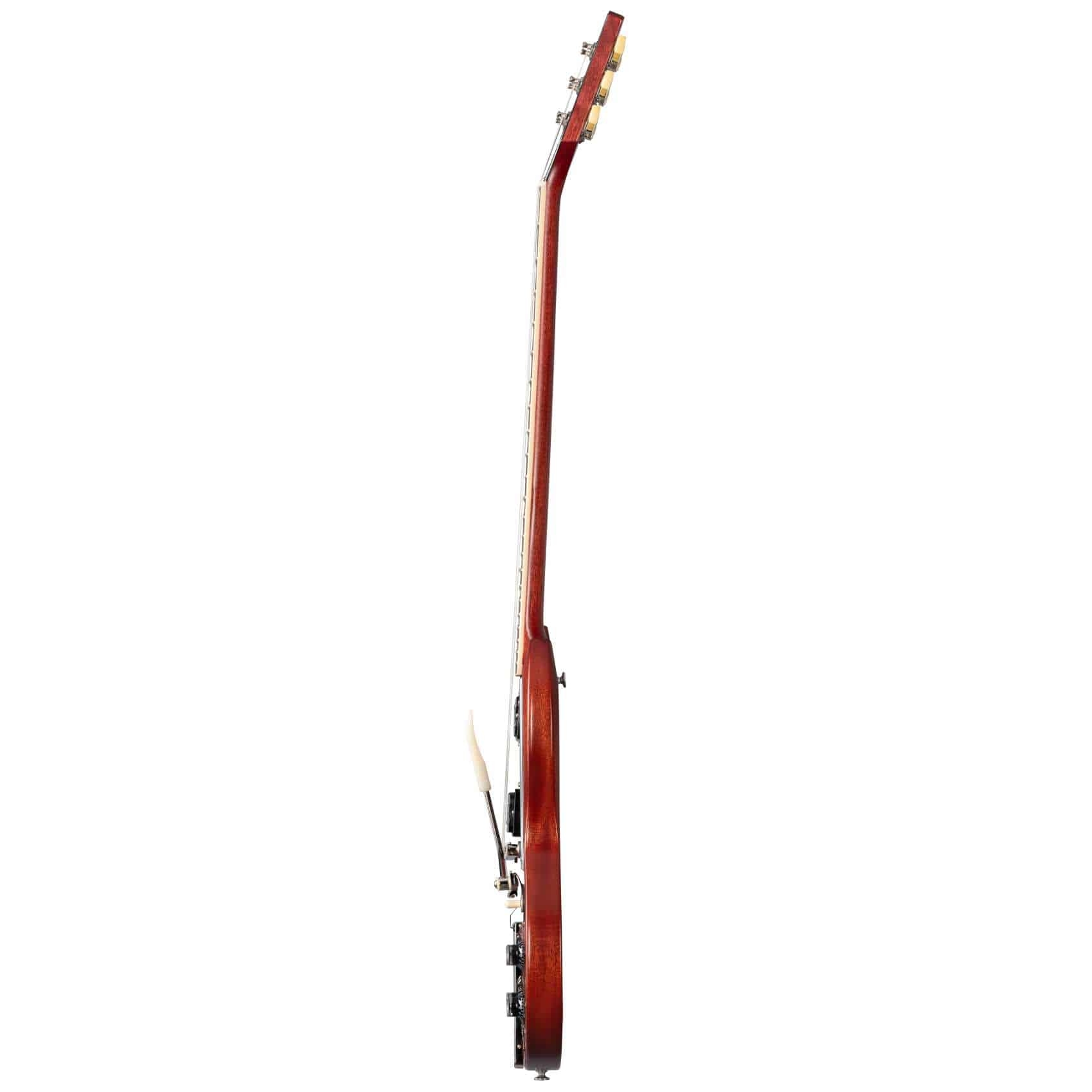 Image of Gibson sg standard 61 faded maestro vibrola vintage cherry 10028354 4