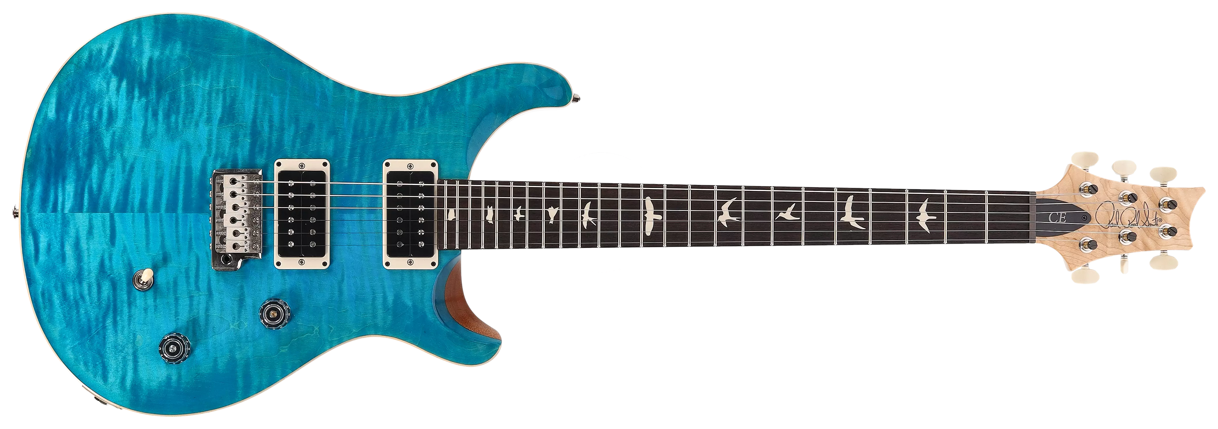 PRS CE 24 Bolt on Carroll Blue #1 1