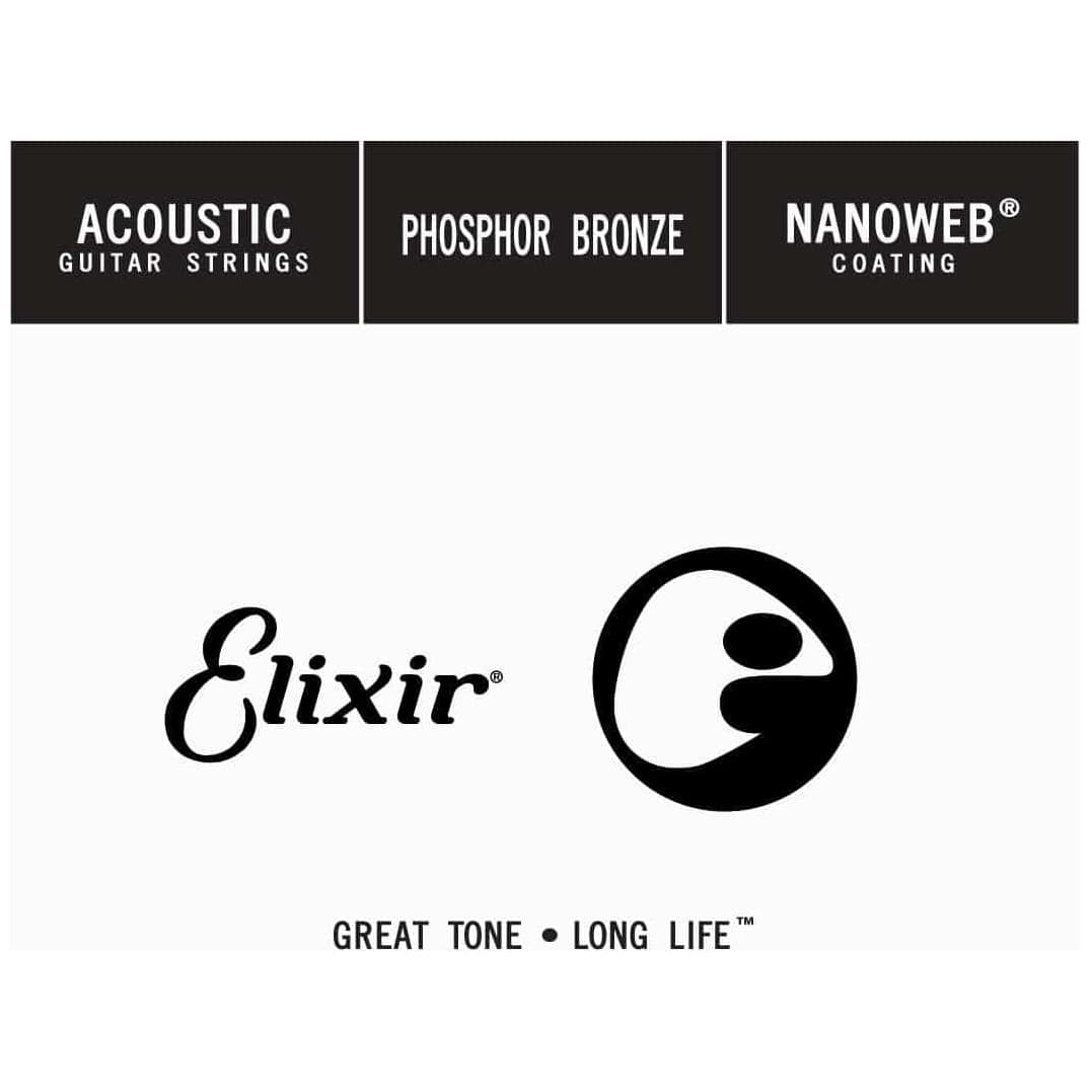 Elixir - Elixir 14153 Einzelsaite 053 Nanoweb Phosphor Bronze