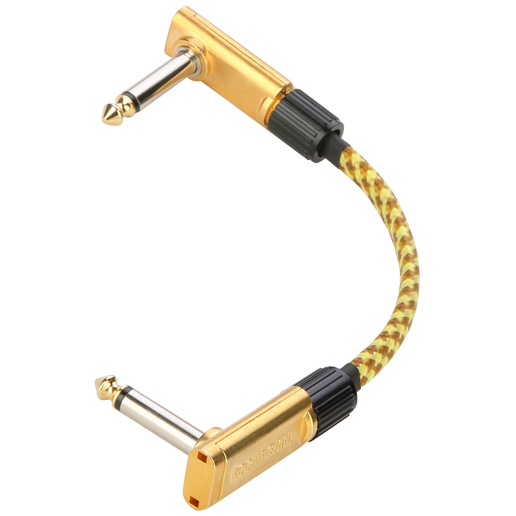 RockBoard Flat Patch Cable Vintage Tweed 10 cm