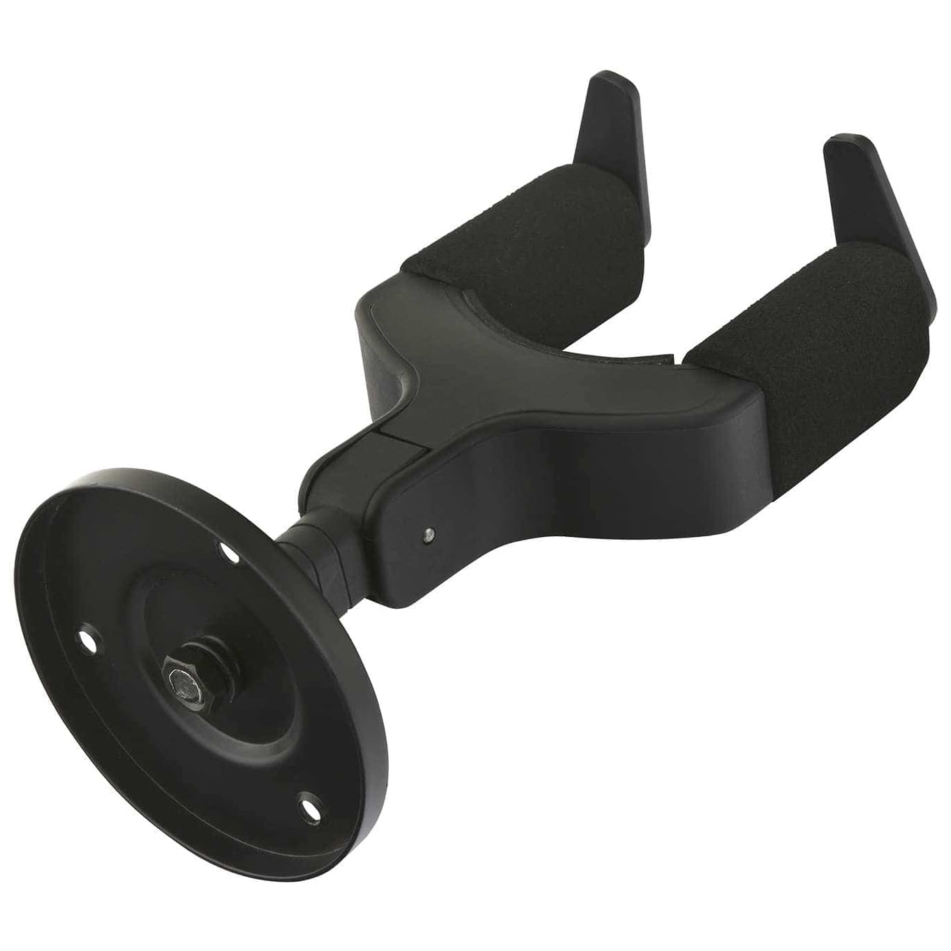 Image of Stand art gitarrenwandhalter schwarz, selbstsichernd 10003734 2