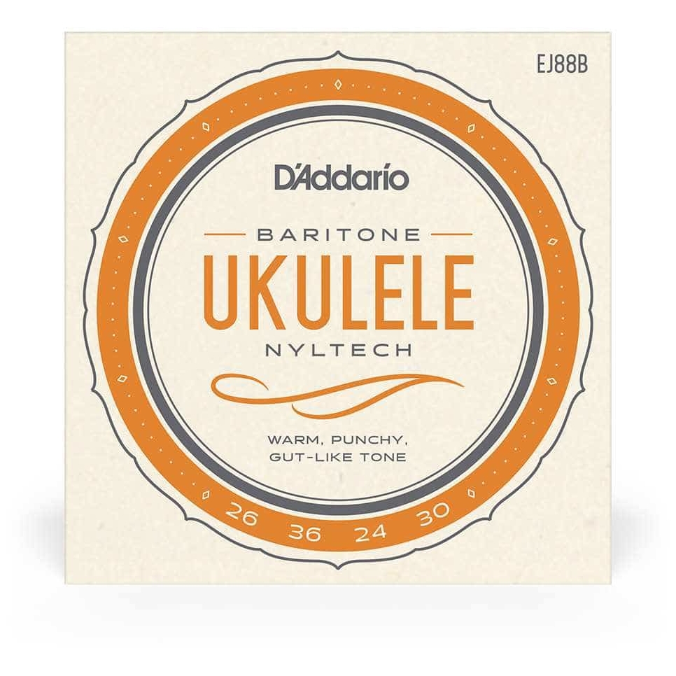 D’Addario - D’Addario EJ88B - Ukulele Baritone Nyltech 026-030