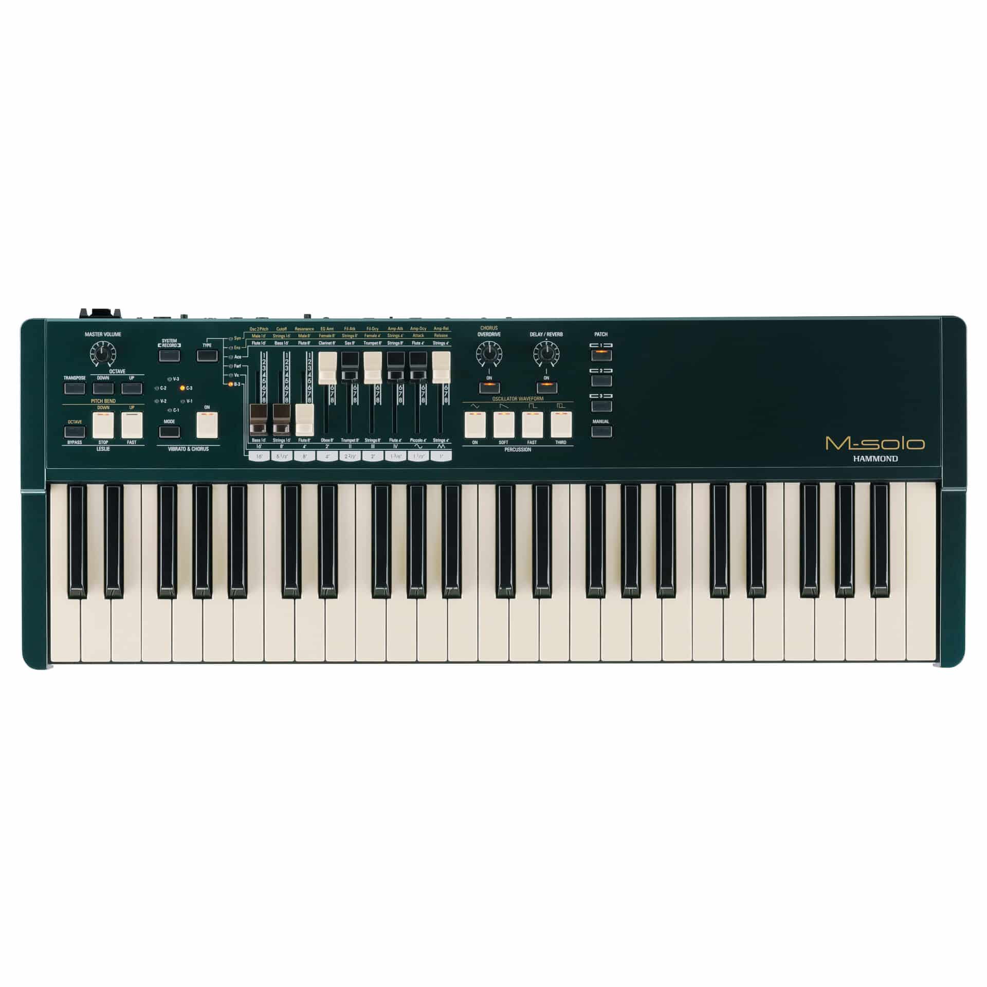 Hammond M-solo British Racing Green