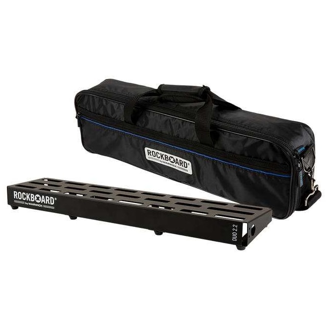 Image of Rockboard duo 2.2 pedalboard with gig bag 10003989 0